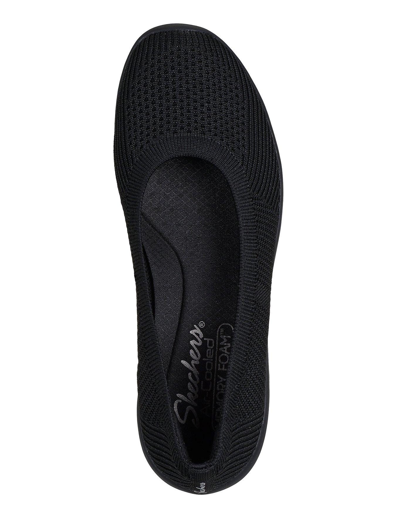 Image 3 of 5 of Skechers Arya Fancy You Trainer - Black Knit