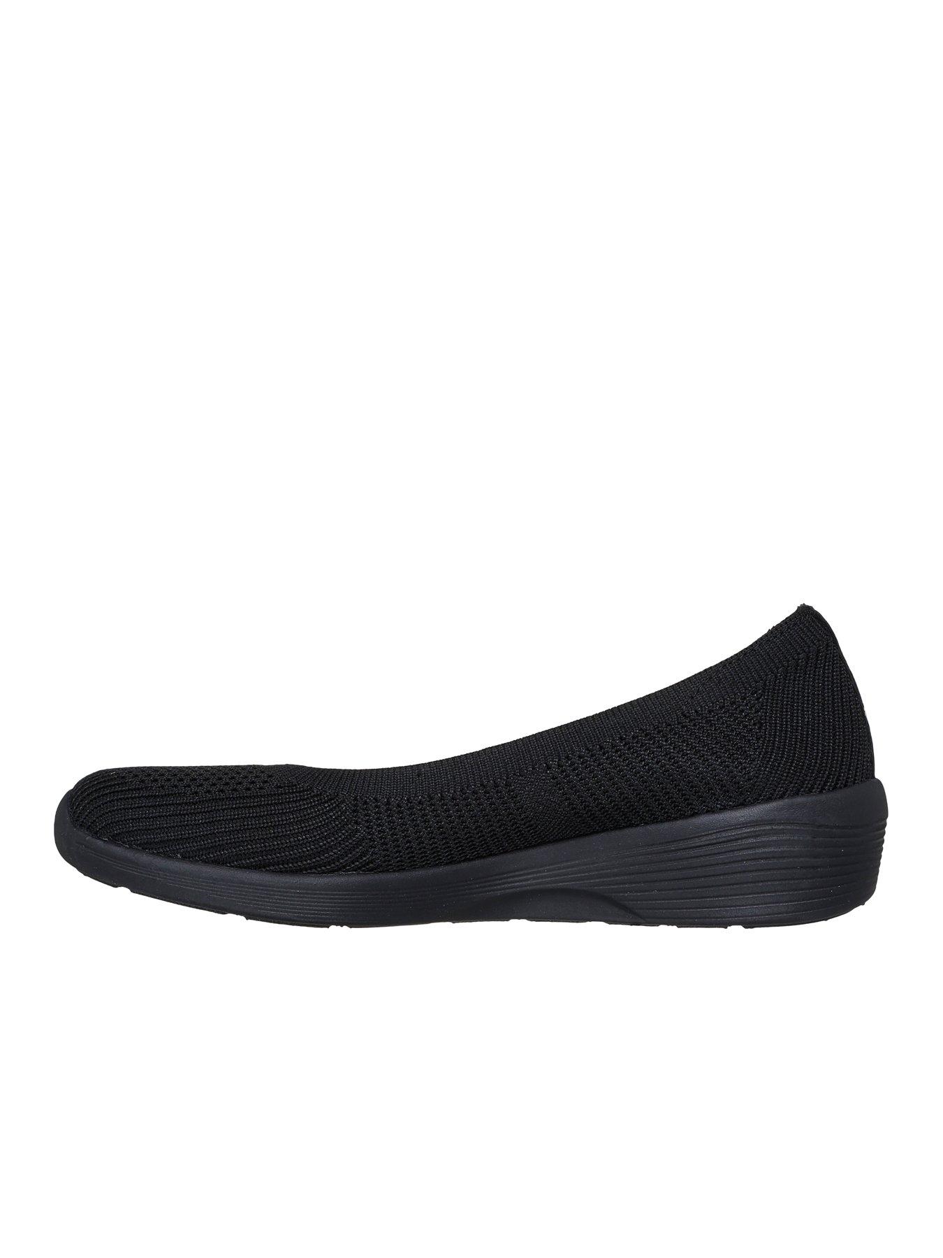 Image 5 of 5 of Skechers Arya Fancy You Trainer - Black Knit