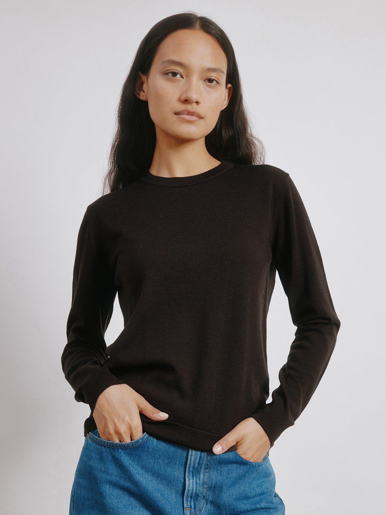 undefined Fine Merino Wool Jumper