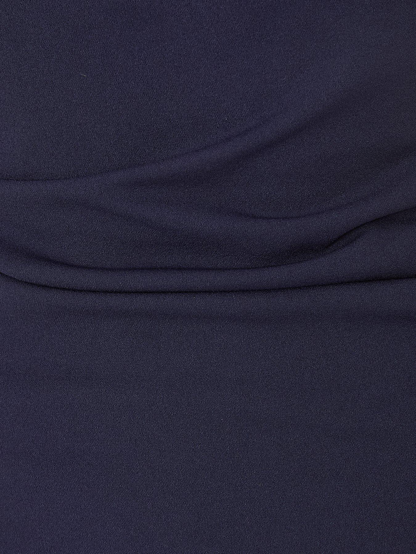 Image 6 of 6 of Quiz Navy Asymmetric Boat Neck Top