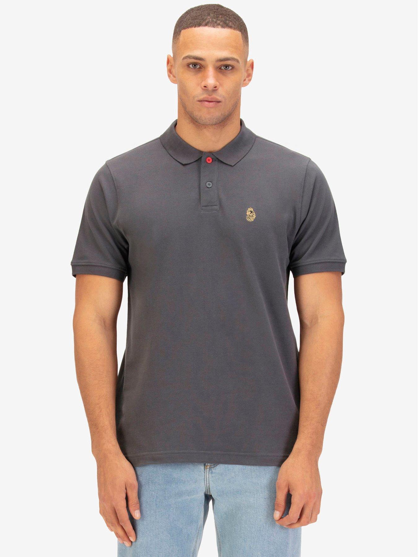 Luke 1977 New Mead Sport Short Sleeve Polo - Grey