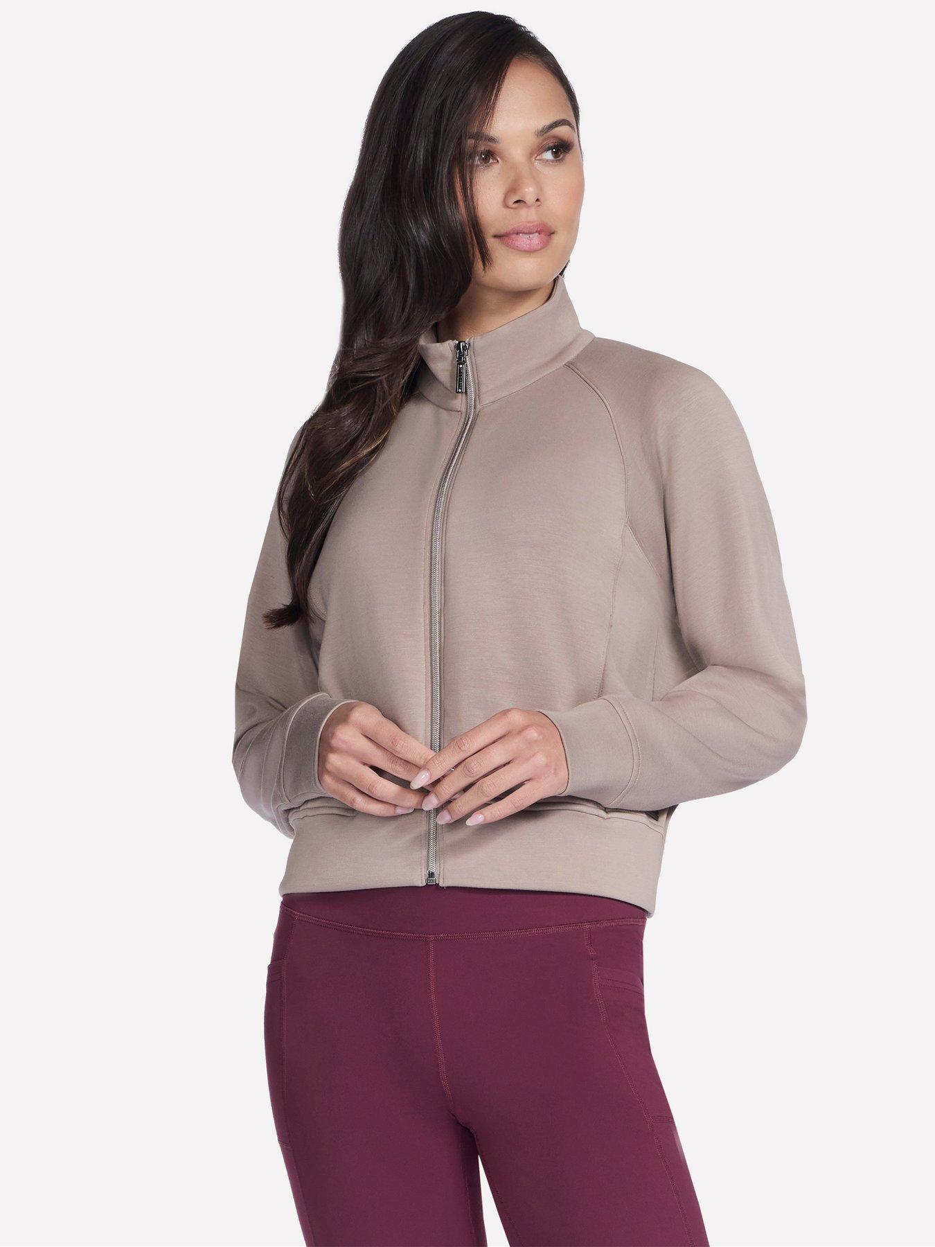 skechers-skechluxe-elevate-jacket-taupe