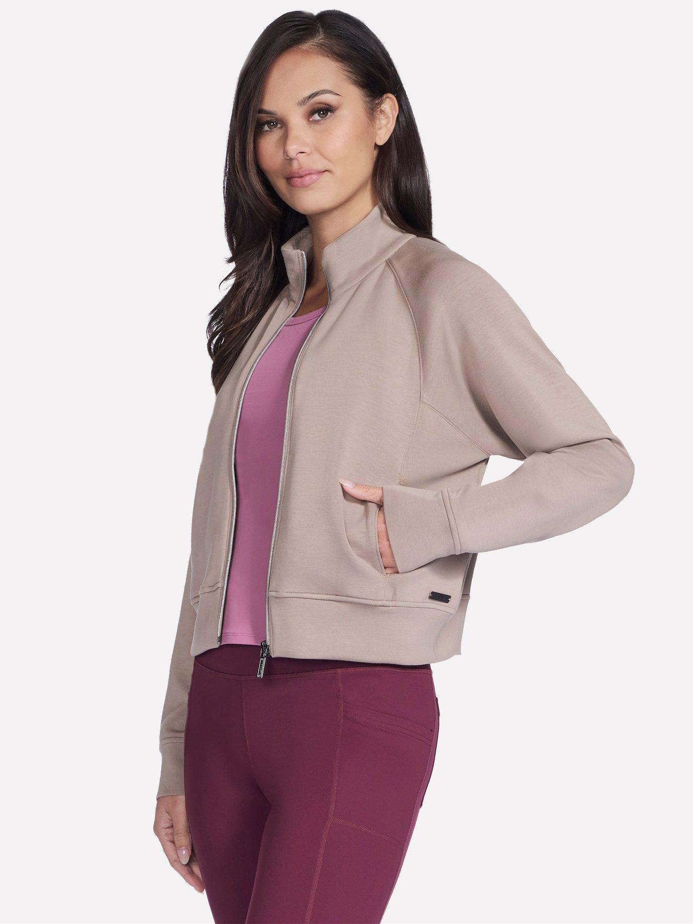 Image 3 of 4 of Skechers Skechluxe Elevate Jacket - Taupe