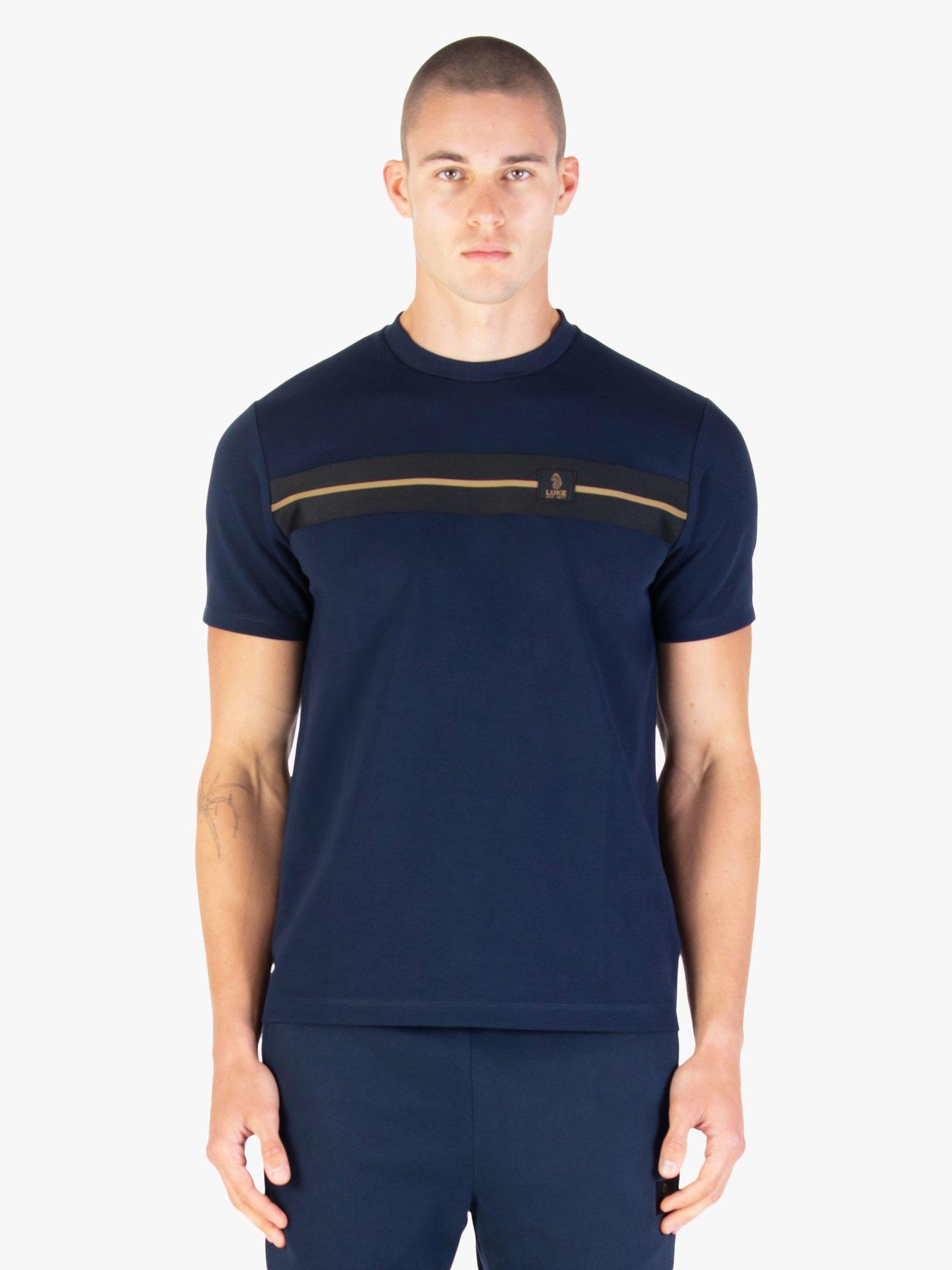 Luke 1977 Hopkins Chest Badge T-shirt - Navy