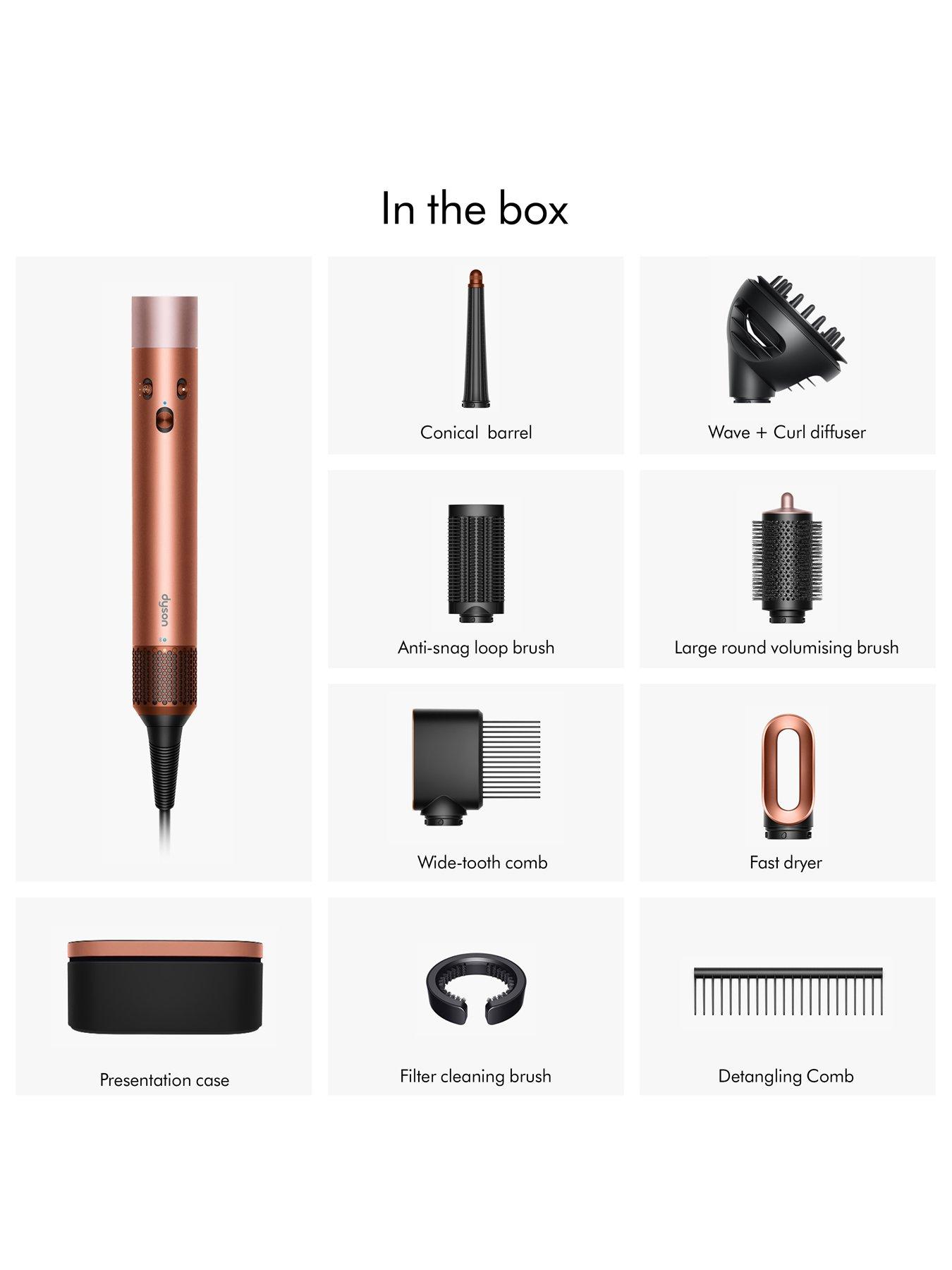 Image 7 of 8 of Dyson Airwrap IDT Multi-styler and Dryer with Diffuser - Amber Silk
