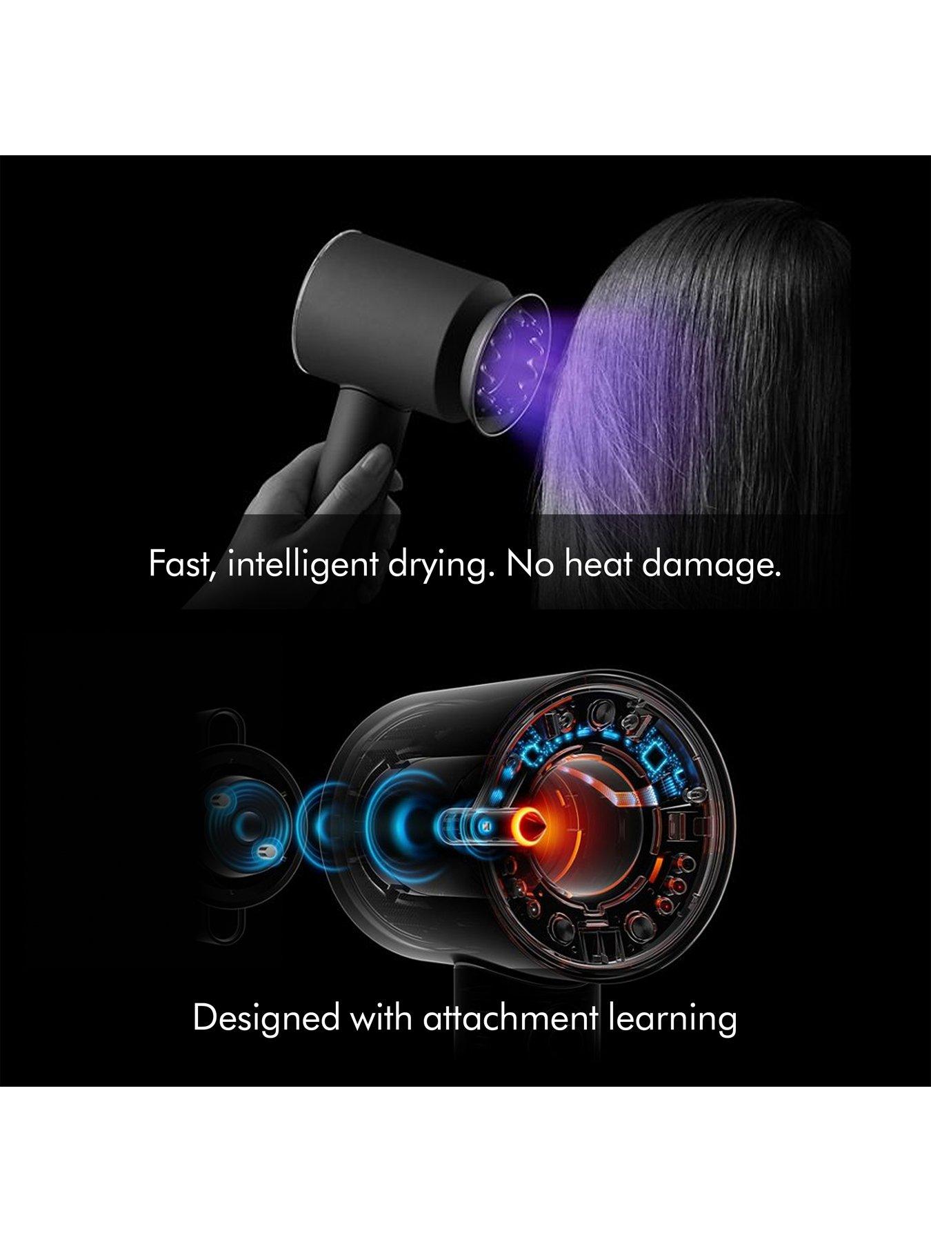 Image 4 of 8 of Dyson Supersonic Nural&trade; Hair Dryer for Straight &amp; Wavy Hair - Amber Silk<br /><br />&nbsp;