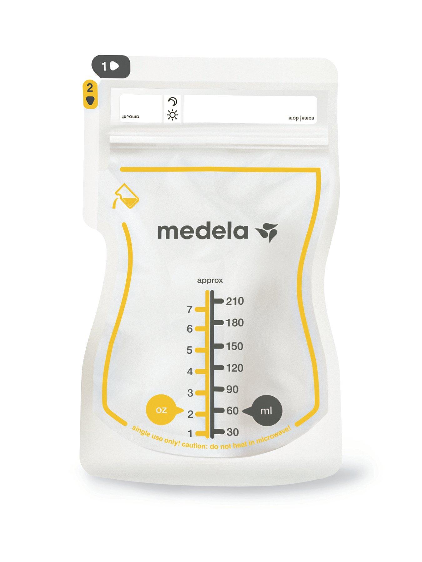 Image 2 of 5 of Medela Easy Pour Breast Milk Storage Bags x50