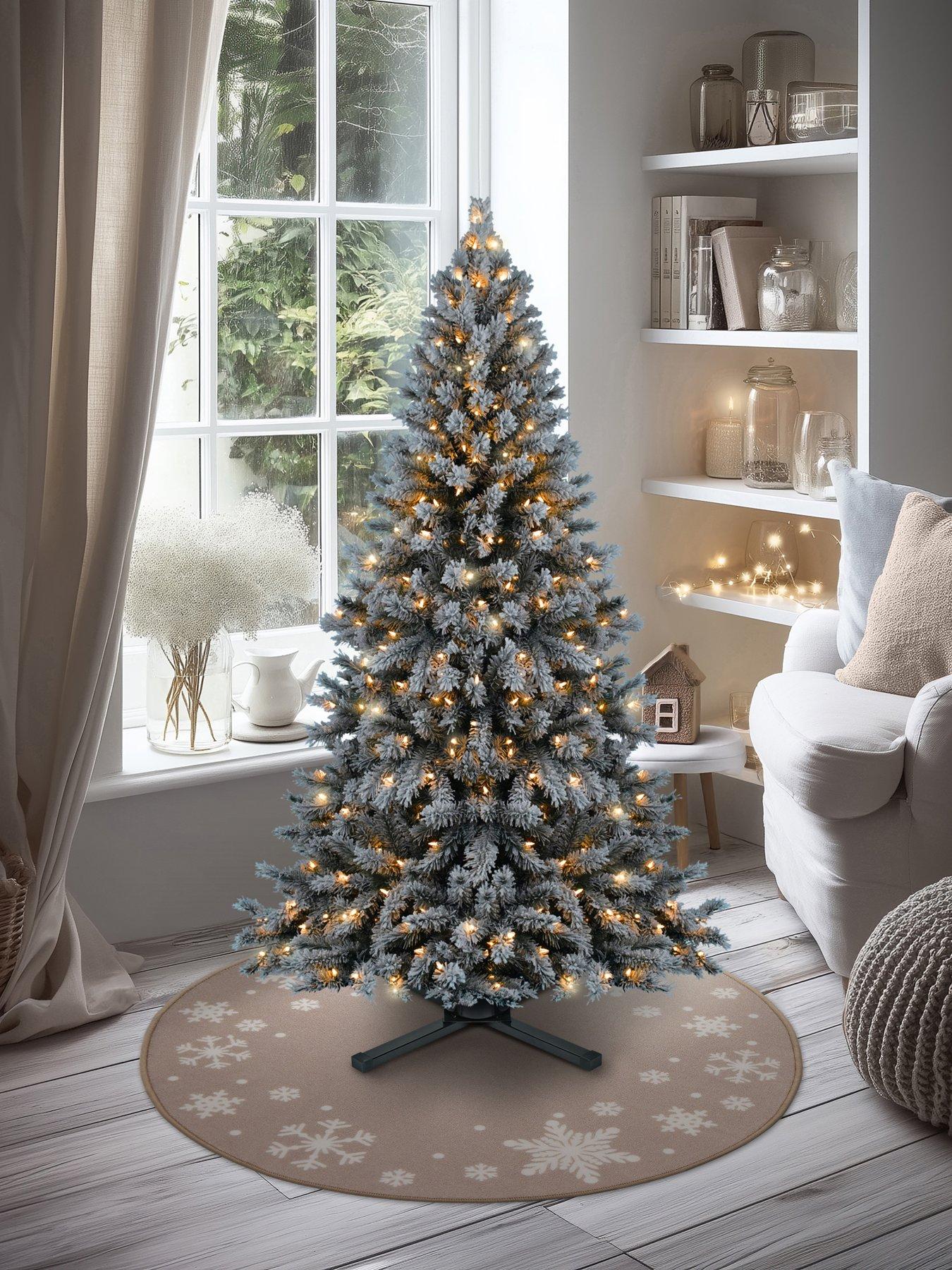 Very Home Natural Snowflake Circle Rug