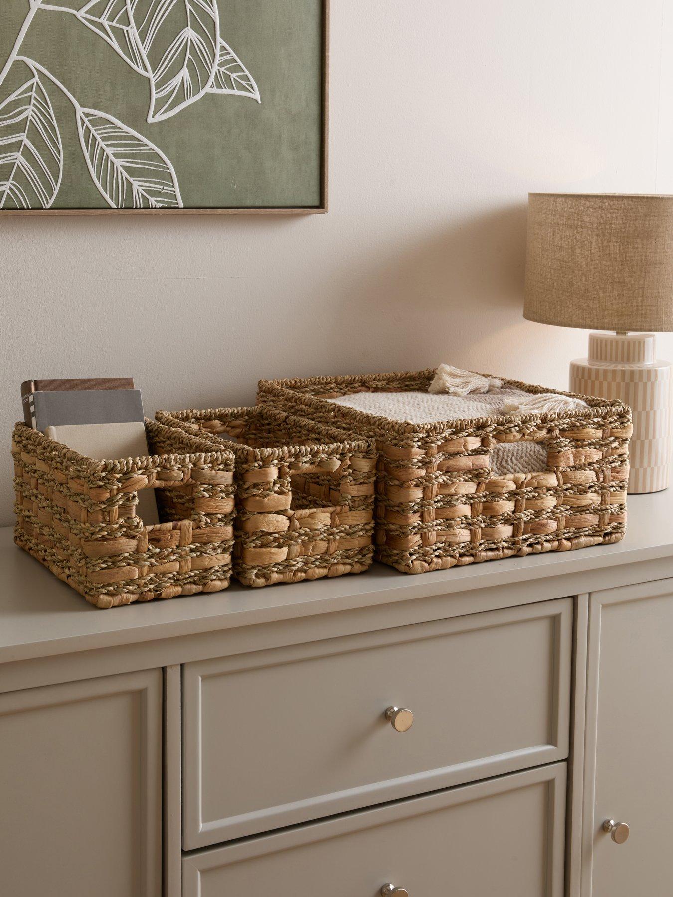 The Very Collection Set of 3 Rectangle Nesting Baskets