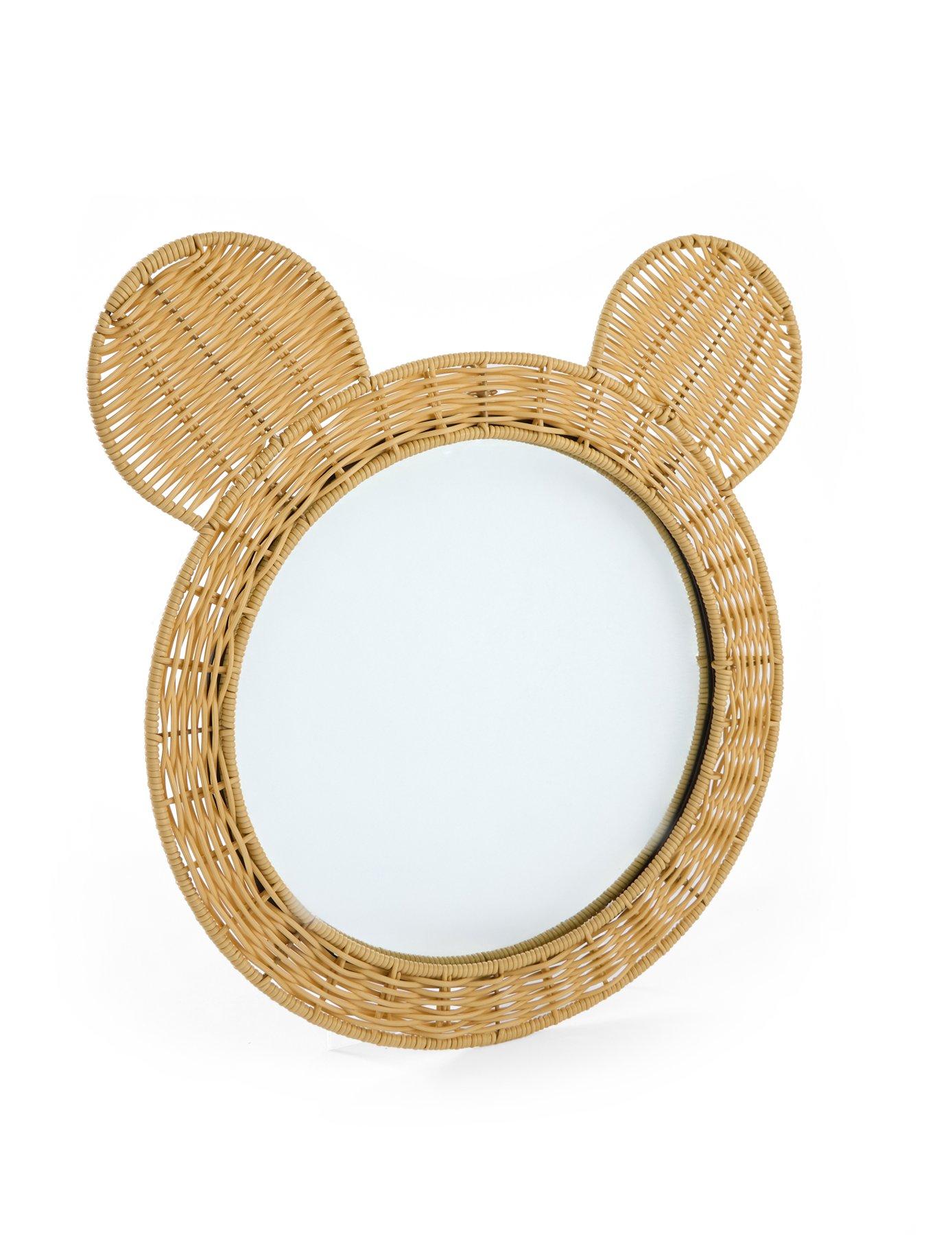 Image 3 of 5 of The Very Collection Bennie Bear Woven Mirror