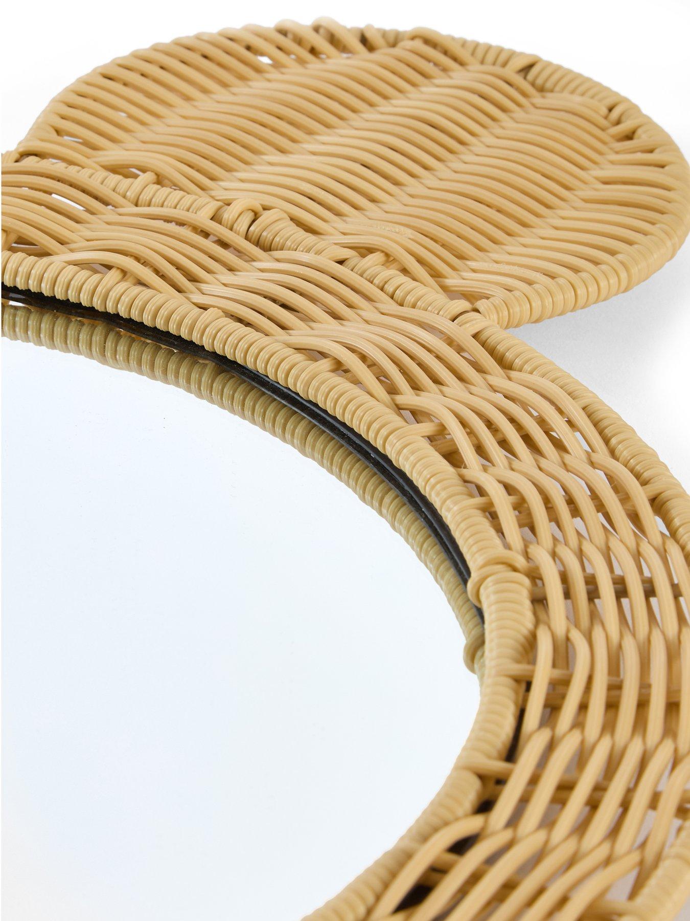 Image 4 of 5 of The Very Collection Bennie Bear Woven Mirror