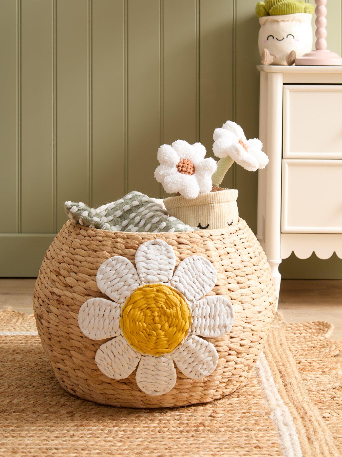 The Very Collection Daisy Storage Basket