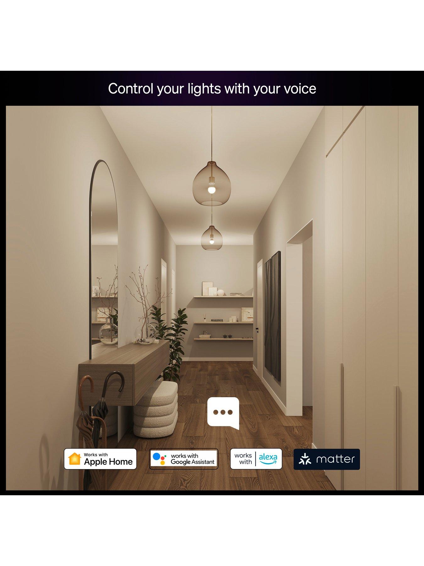 Image 5 of 7 of Philips Hue Hue Essentials Colour A60 B22 2-pack and bridge