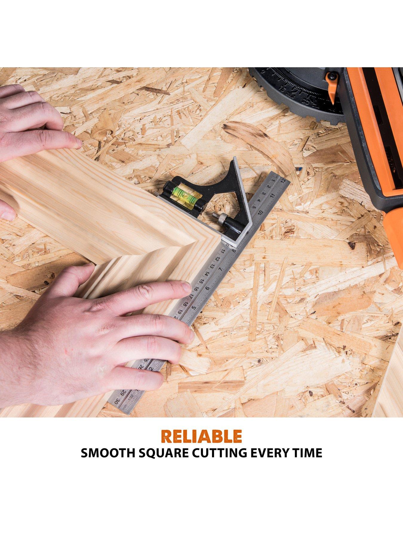 Image 6 of 7 of Evolution 185mm Multimaterial Cutting Tct Sliding Mitre Saw