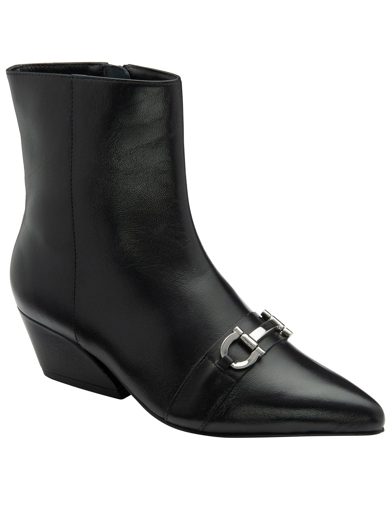 Ravel Aydon Ankle - Black Leather