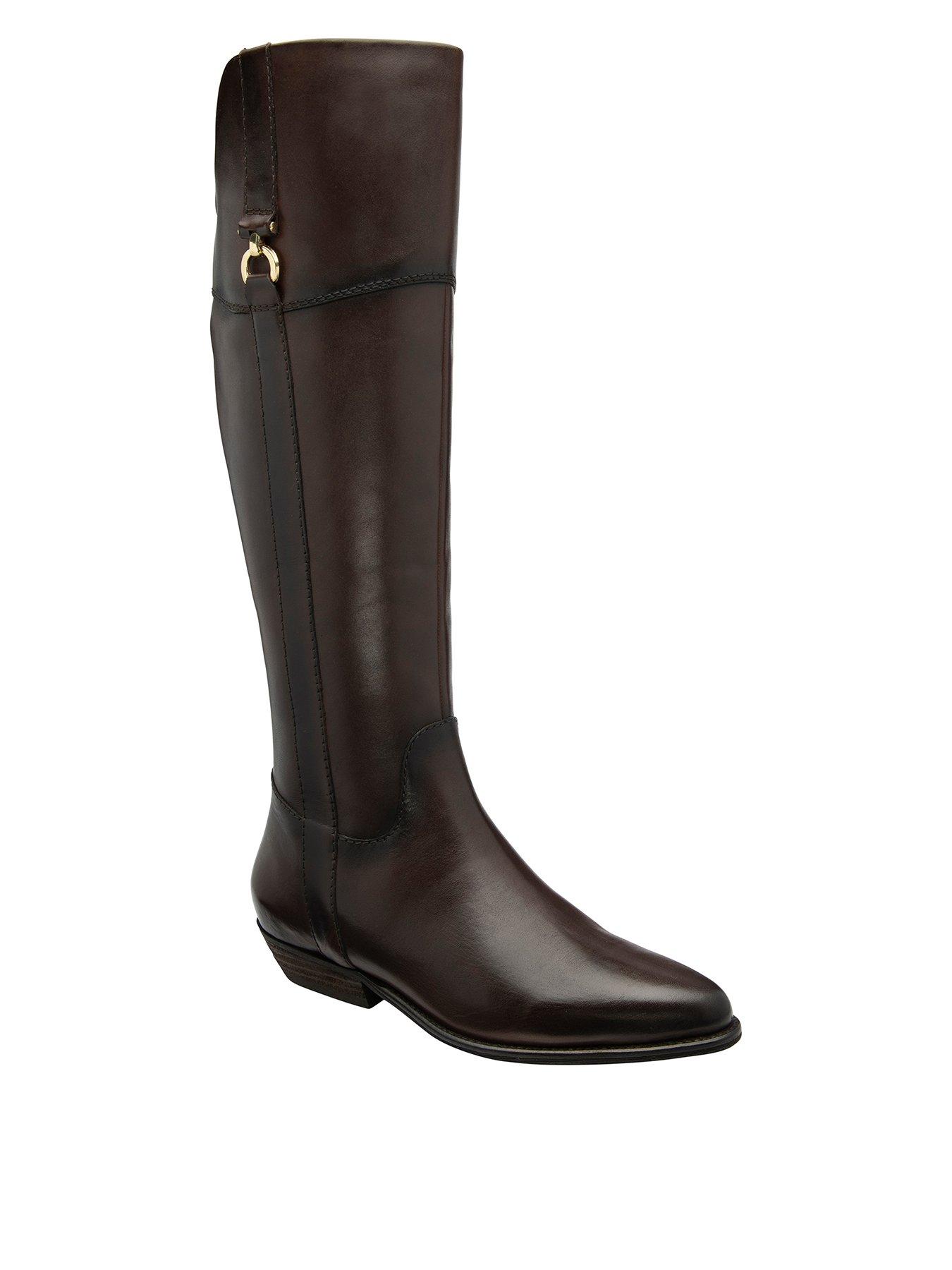 Ravel Forge Knee Boots -  Brown Leather