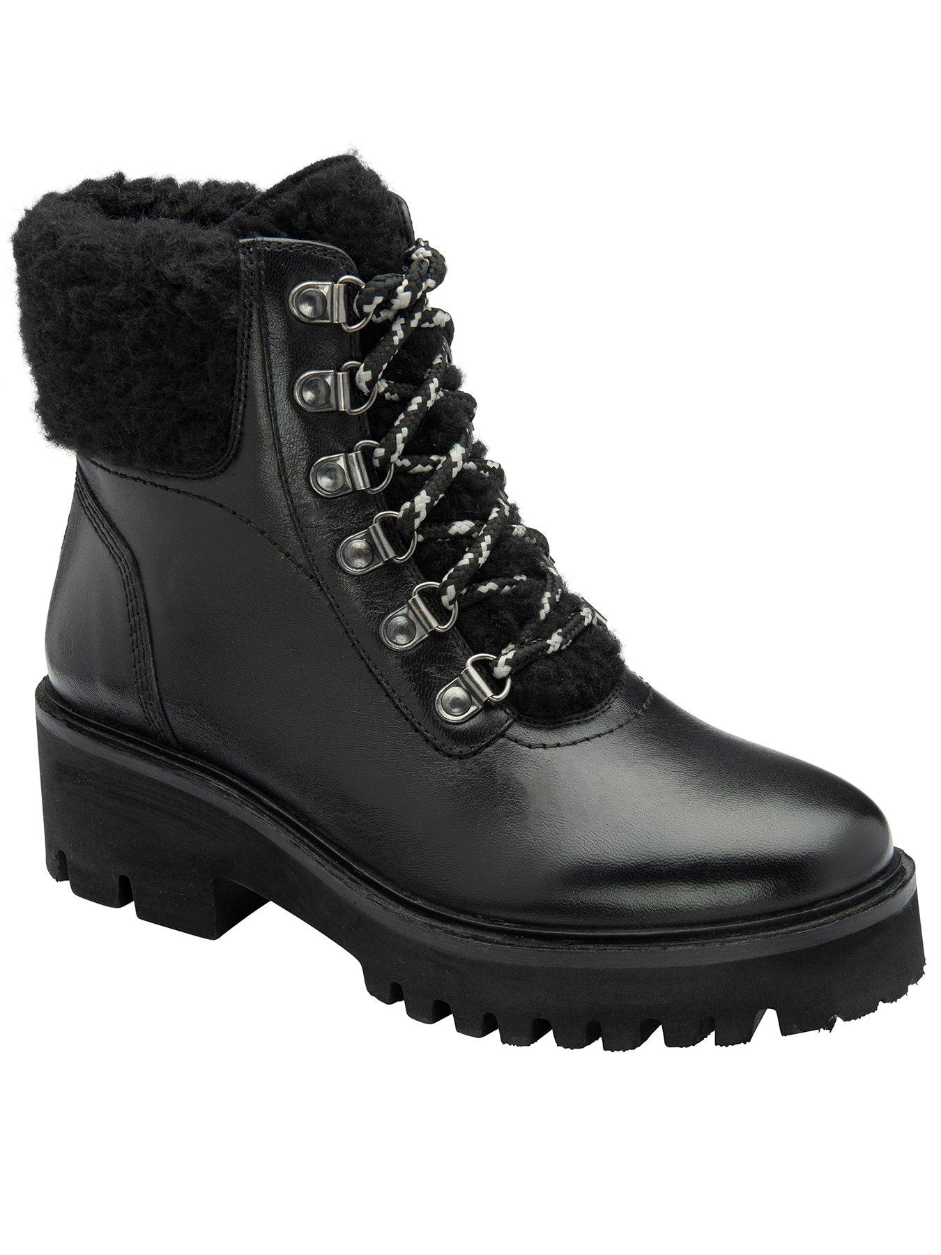 Ravel Ingram Ankle Boots, Black, Size 5, Women