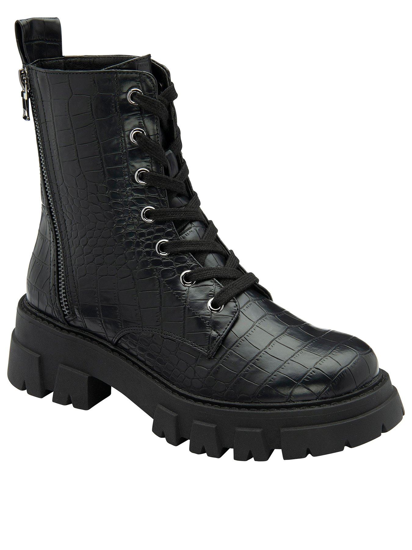 Image 1 of 4 of Ravel Blyth Ankle Boots - Black