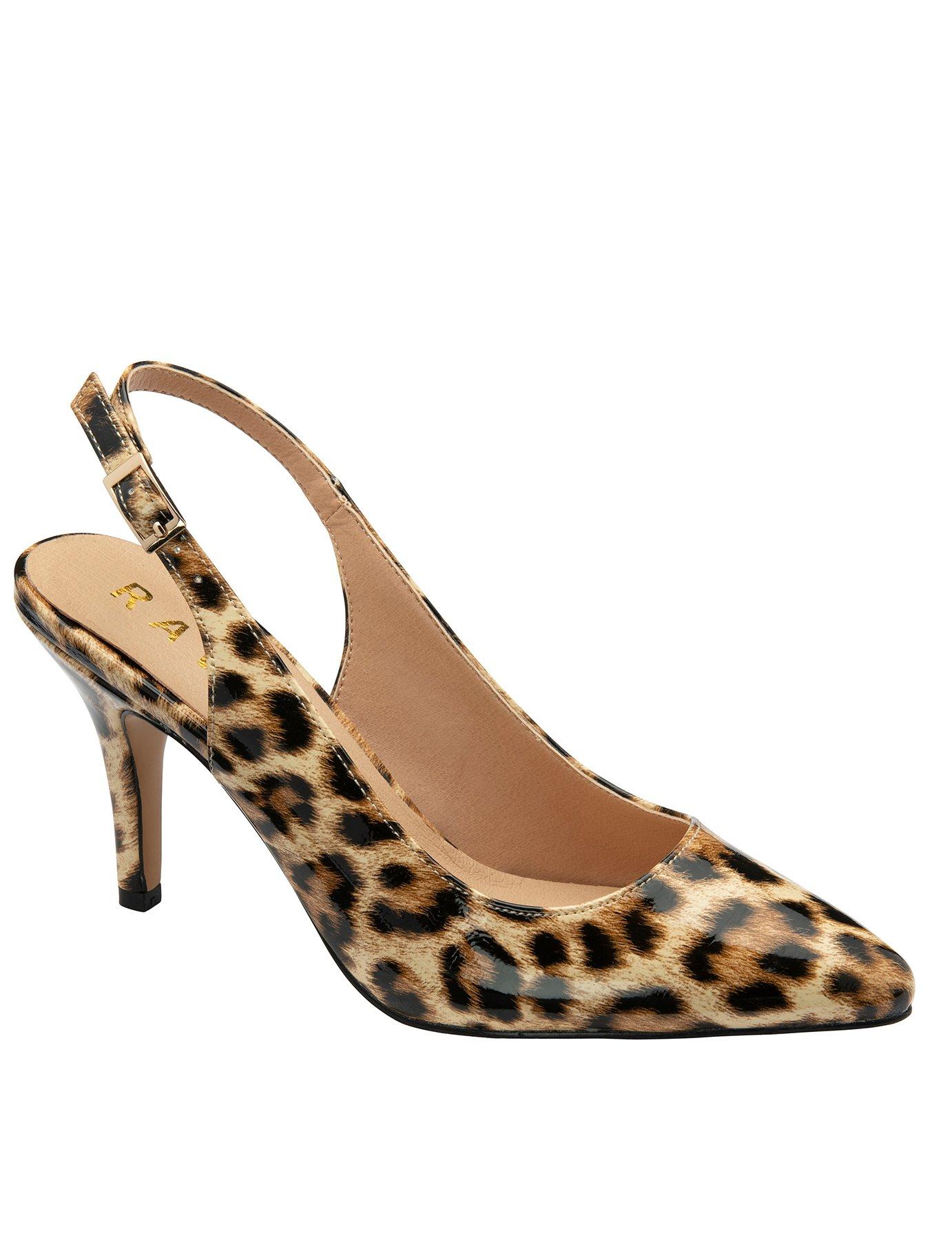 undefined Kavan Heel Shoes - Leopard