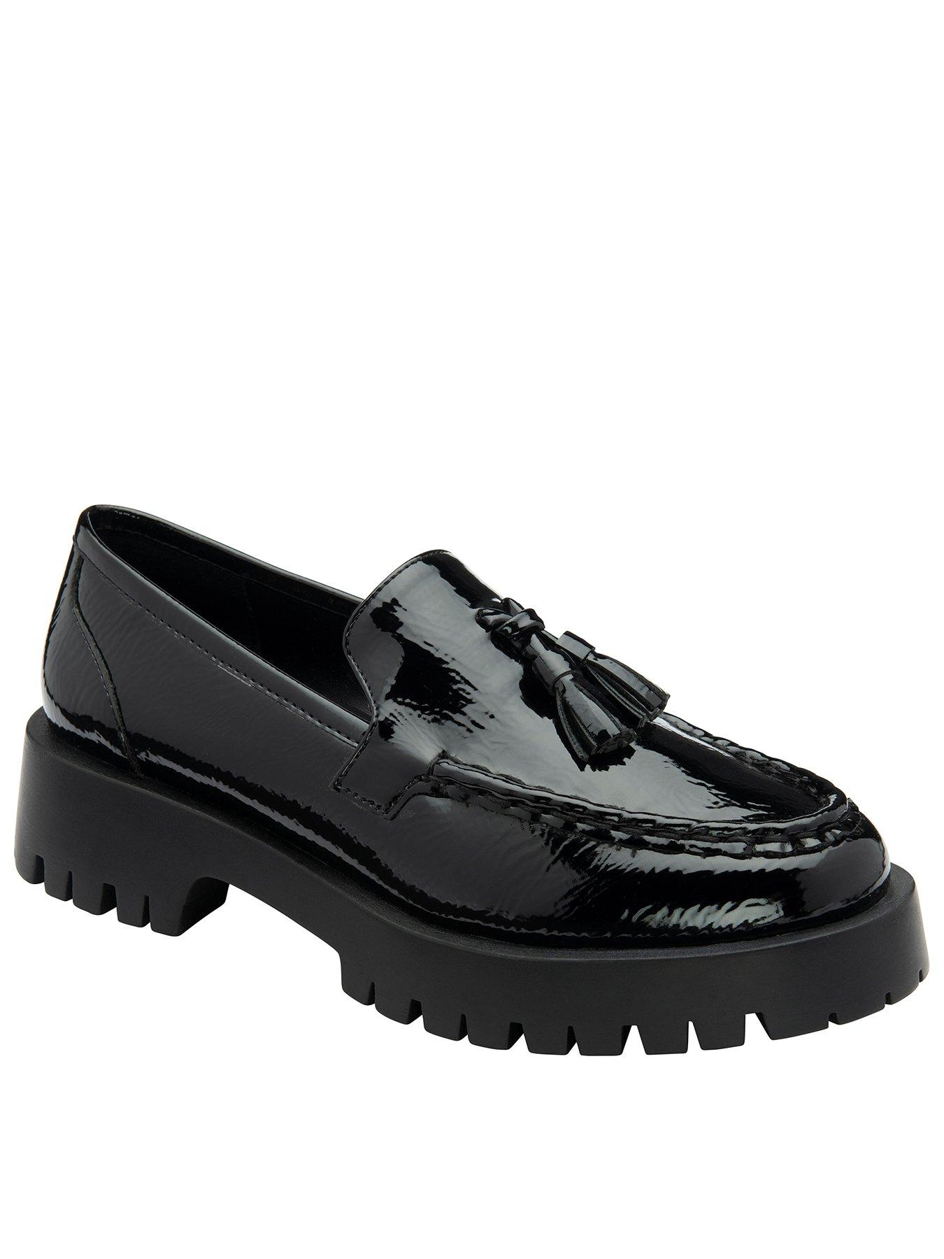 Ravel Ord Loafer Shoes, Black, Size 7, Women