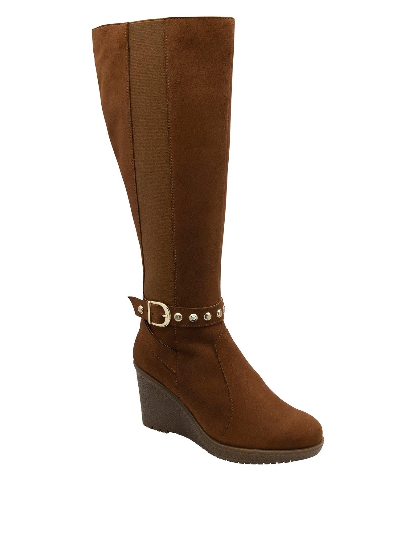 Ravel Arkle Knee Boots - Tan