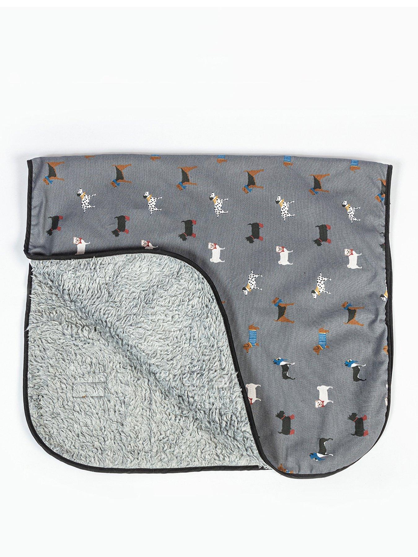 FatFace Marching Dogs Blanket Large