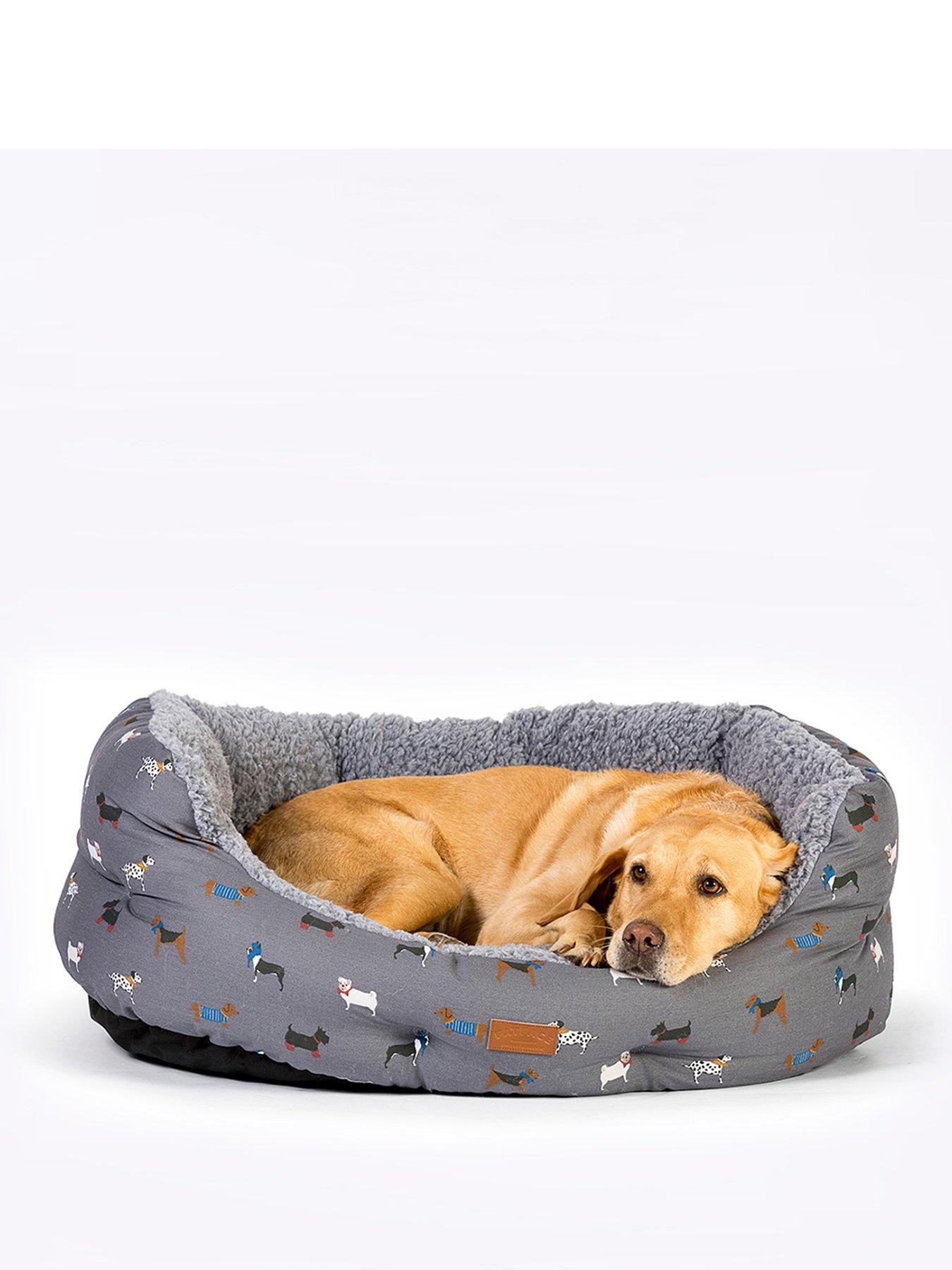 FatFace Marching Dogs Deluxe Slumber Bed 61cm