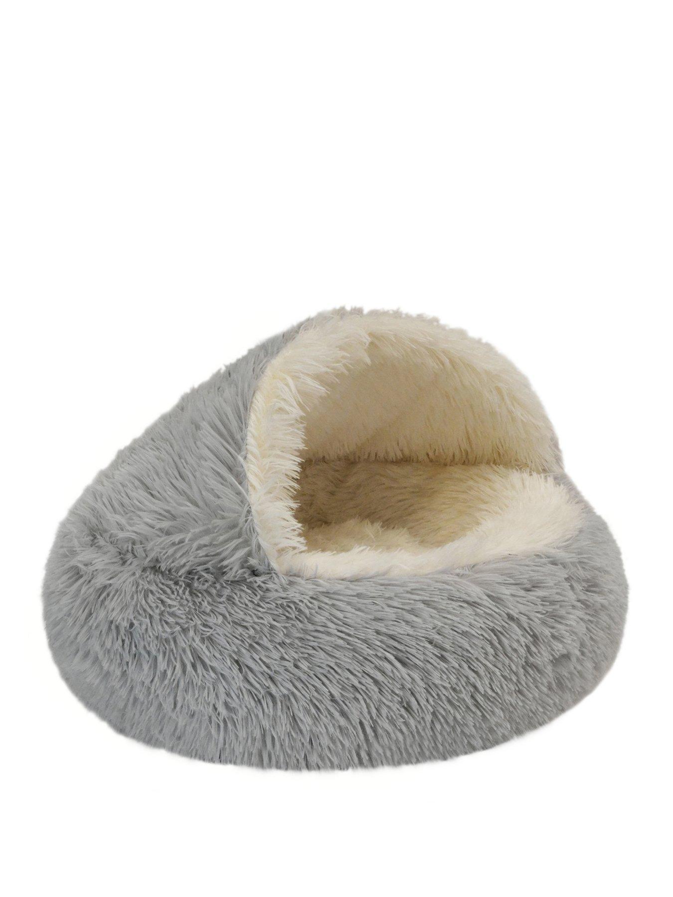 Dream Paws Winter Hideaway Bed 60cm GREY