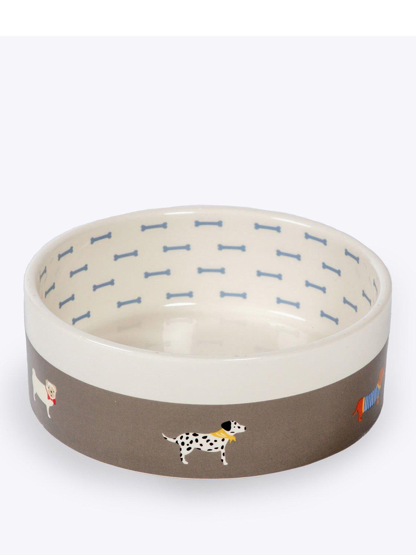 FatFace Marching Dogs Pet Bowl Large