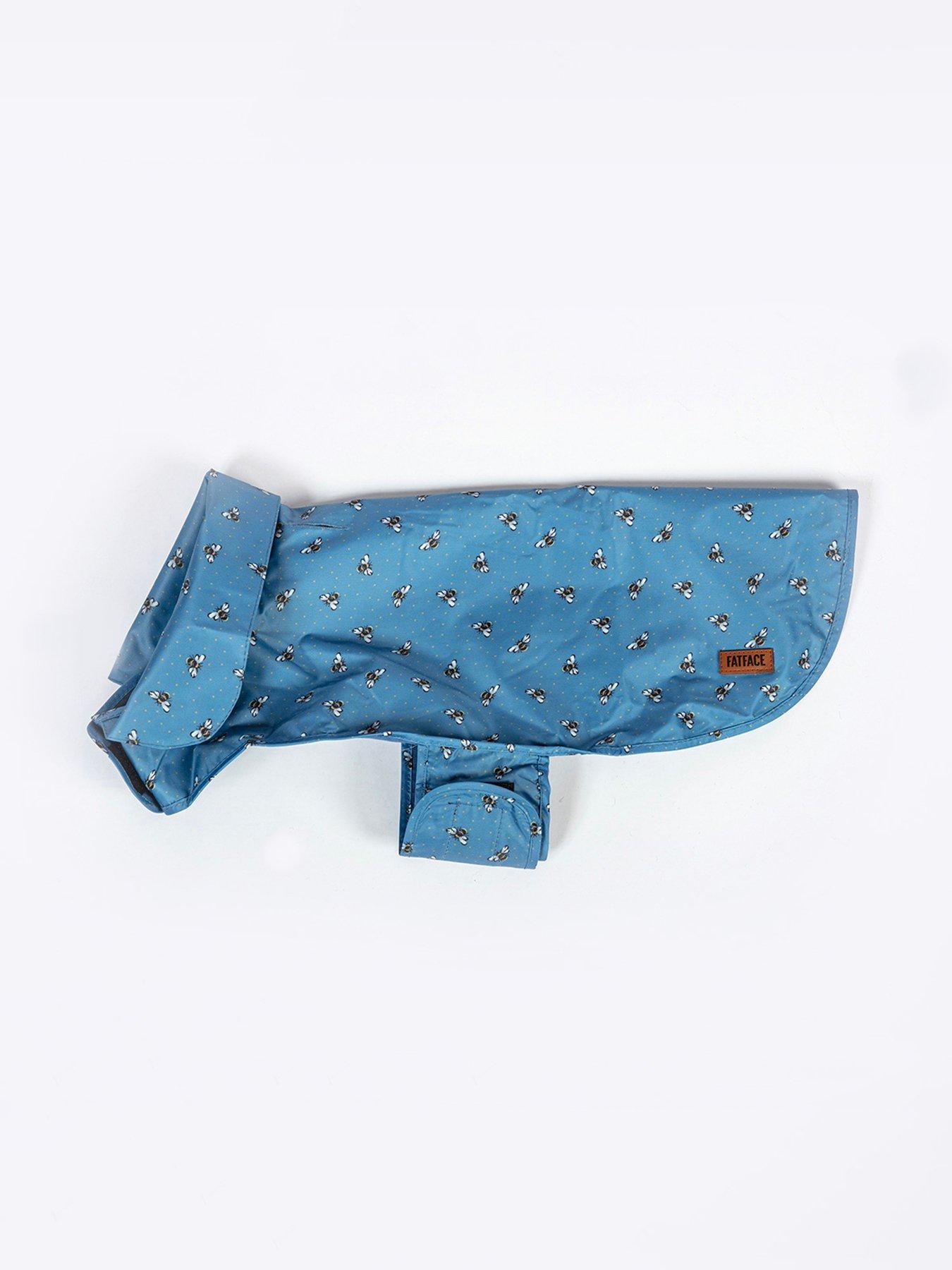 Image 2 of 5 of FatFace Spotty Bees Dog Raincoat