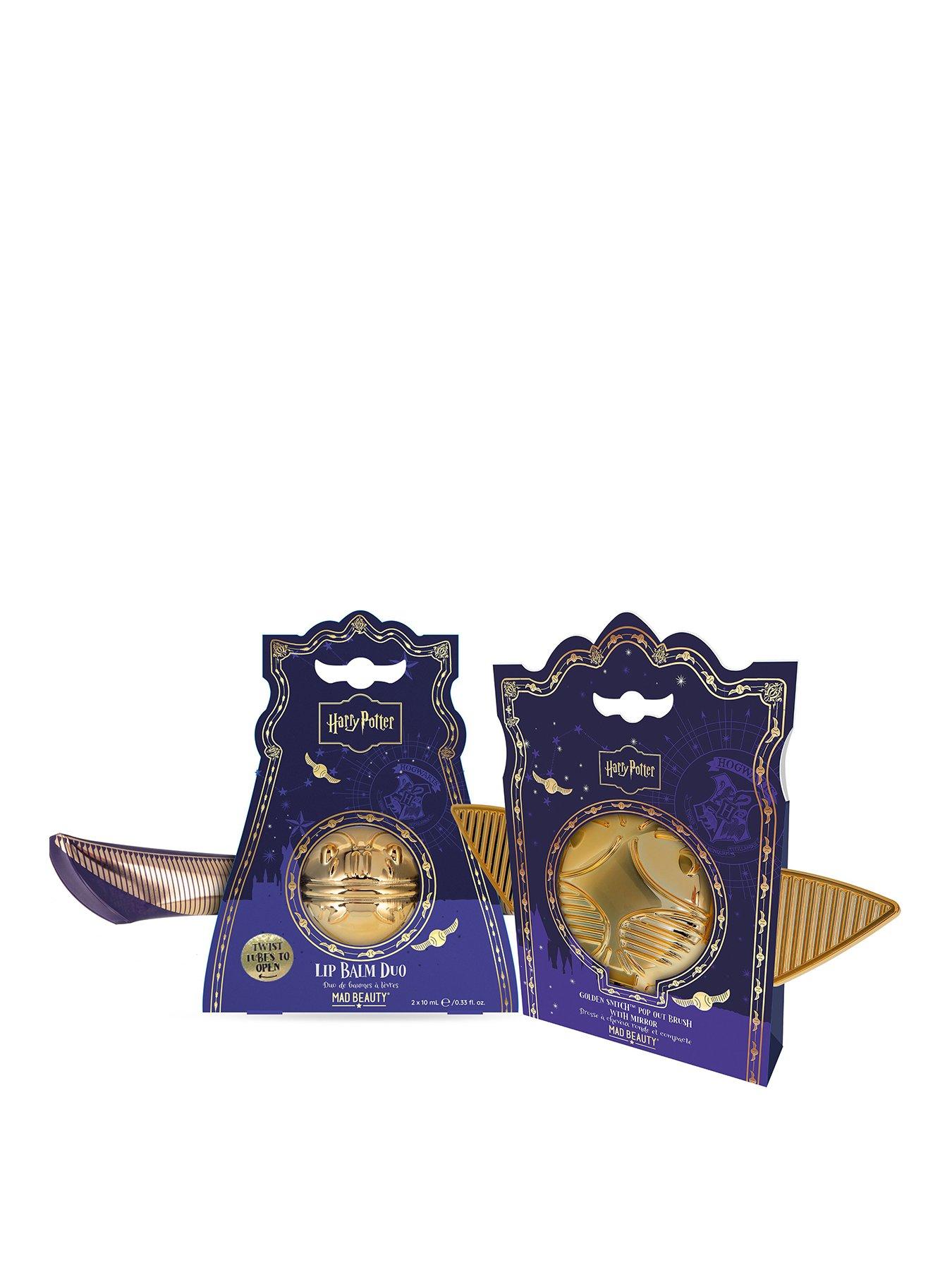 Harry Potter Golden Snitch Hair Brush and Lip Balm