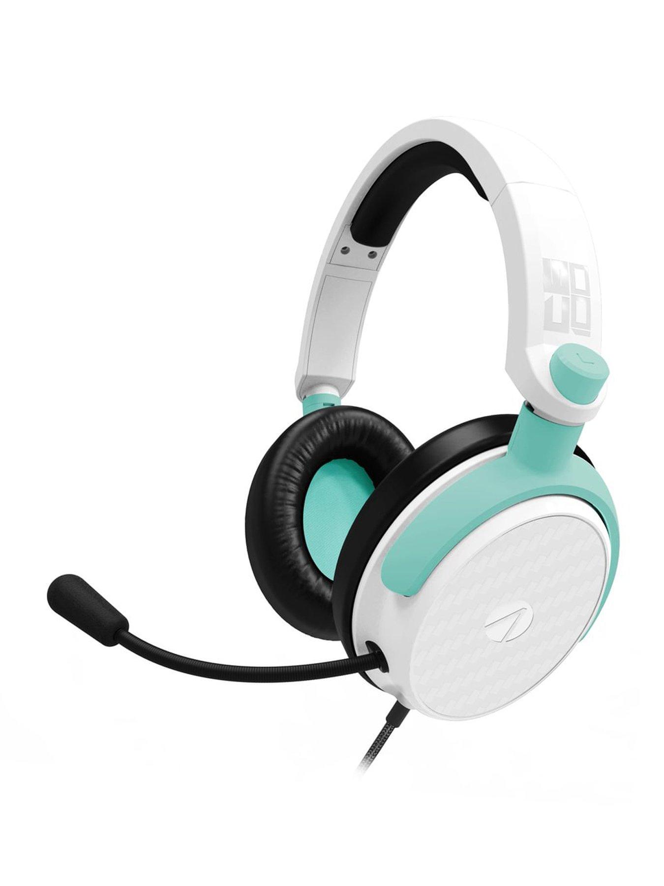 undefined Stealth C6-100 Headset BURST - Teal  &  White