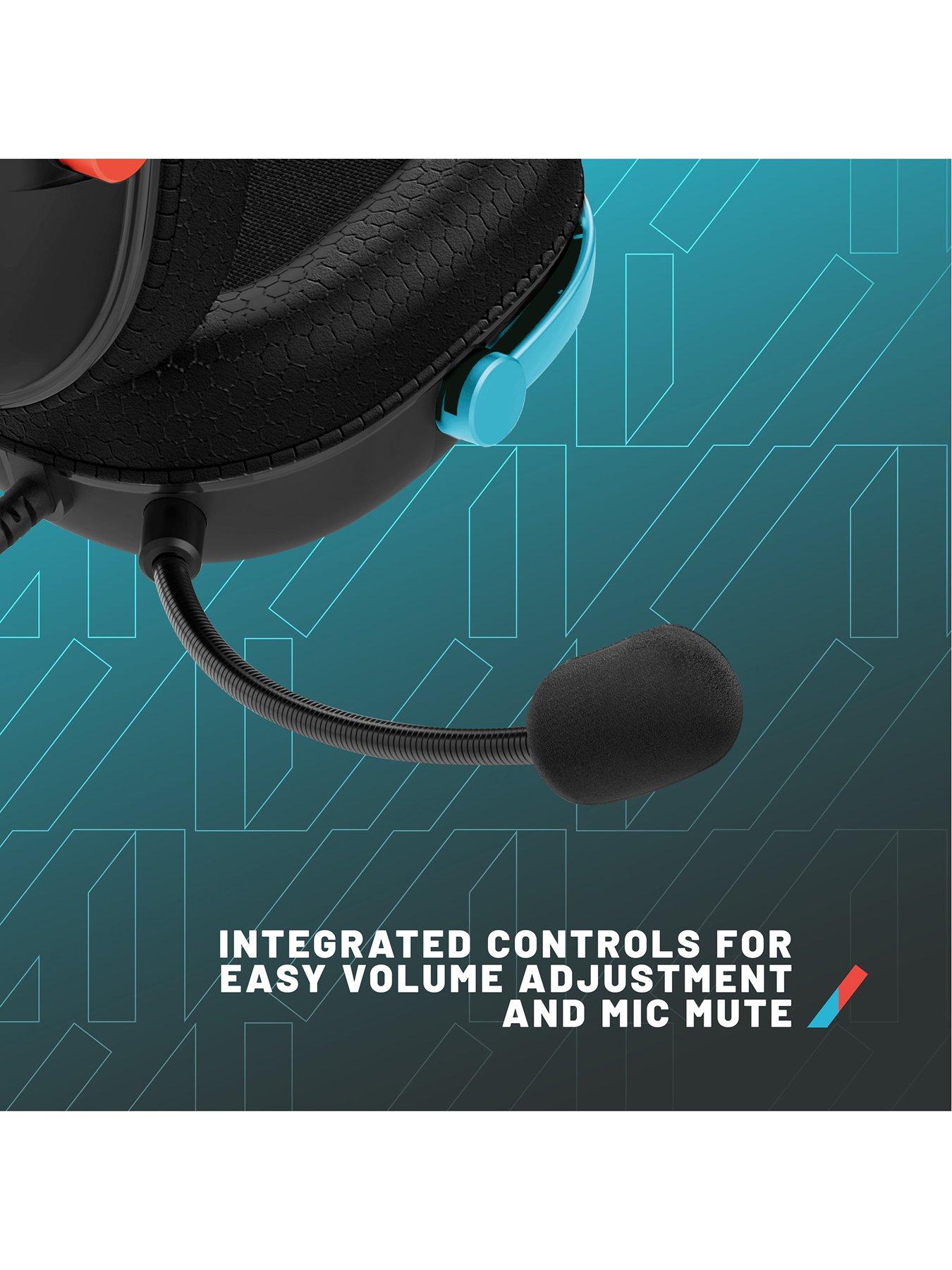 Image 5 of 7 of Stealth RADAR Gaming Headset - Switch Blue Red