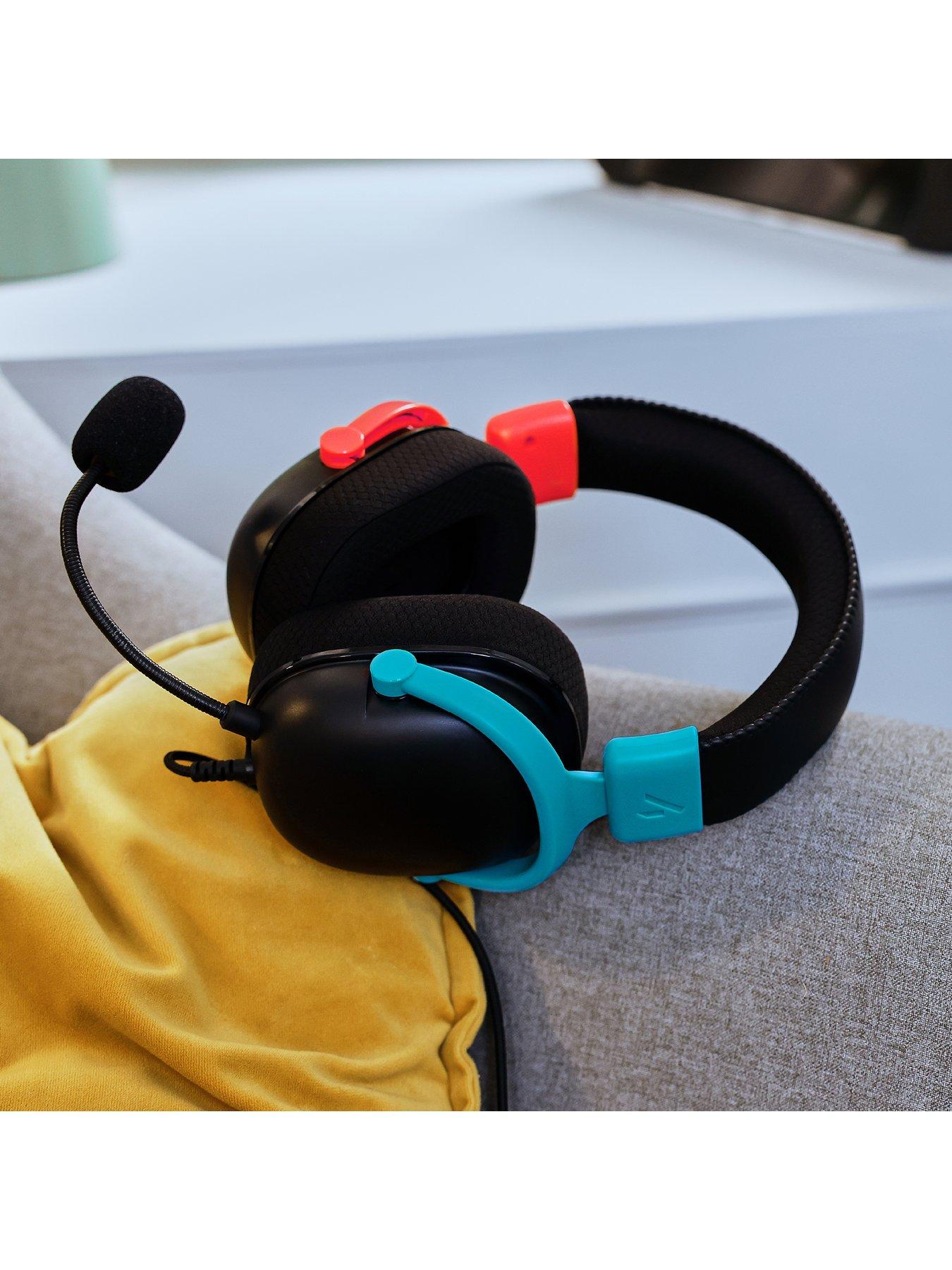 Image 6 of 7 of Stealth RADAR Gaming Headset - Switch Blue Red