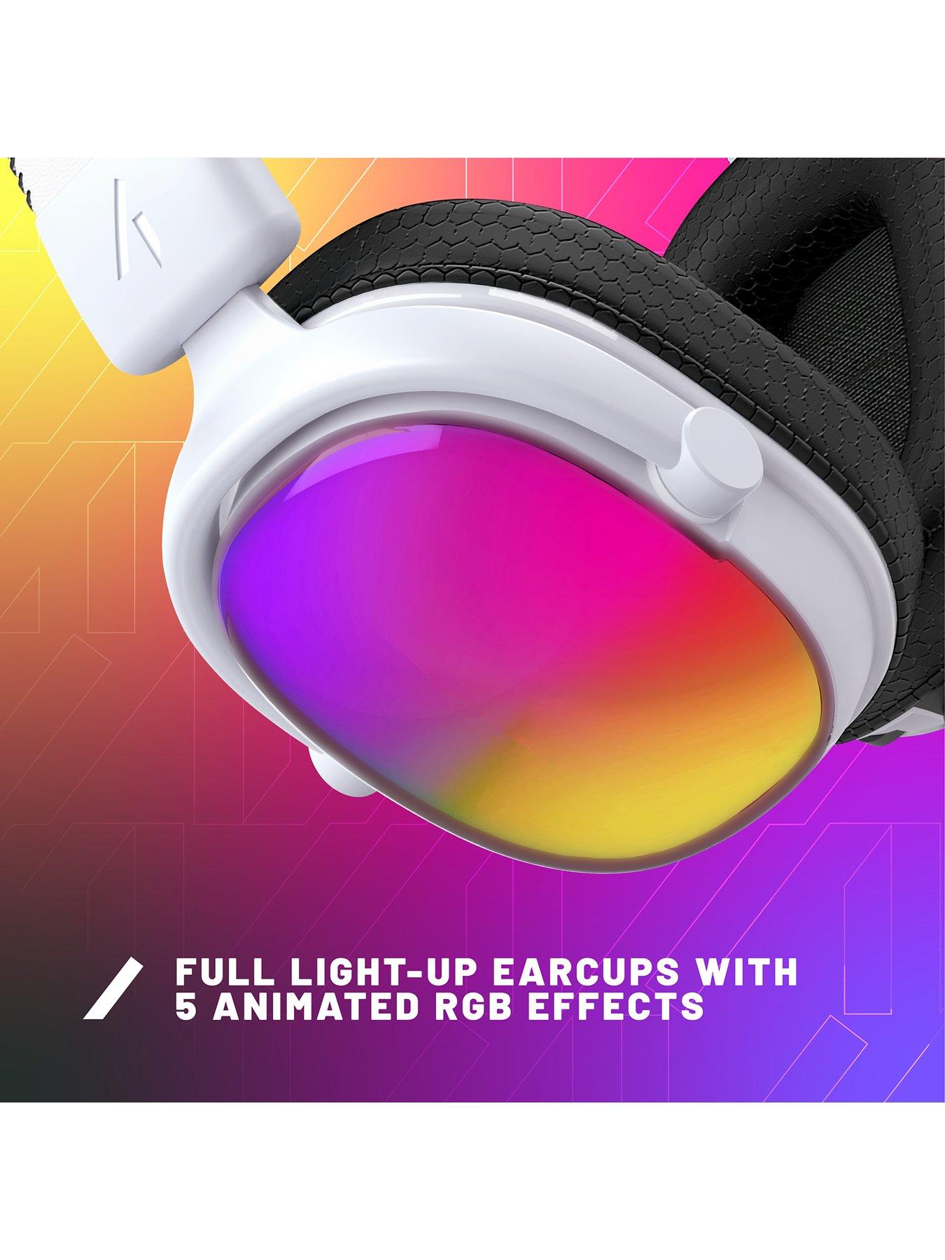 Image 3 of 8 of Stealth RADAR Gaming Headset - Glow White