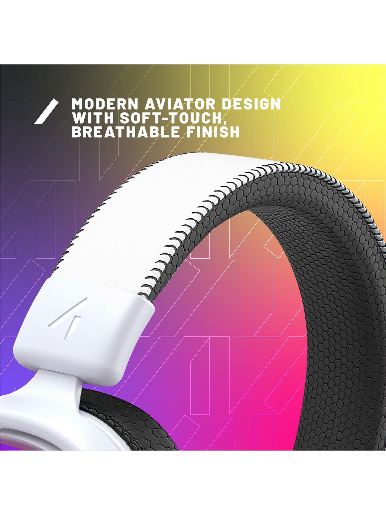 Image 5 of 8 of Stealth RADAR Gaming Headset - Glow White