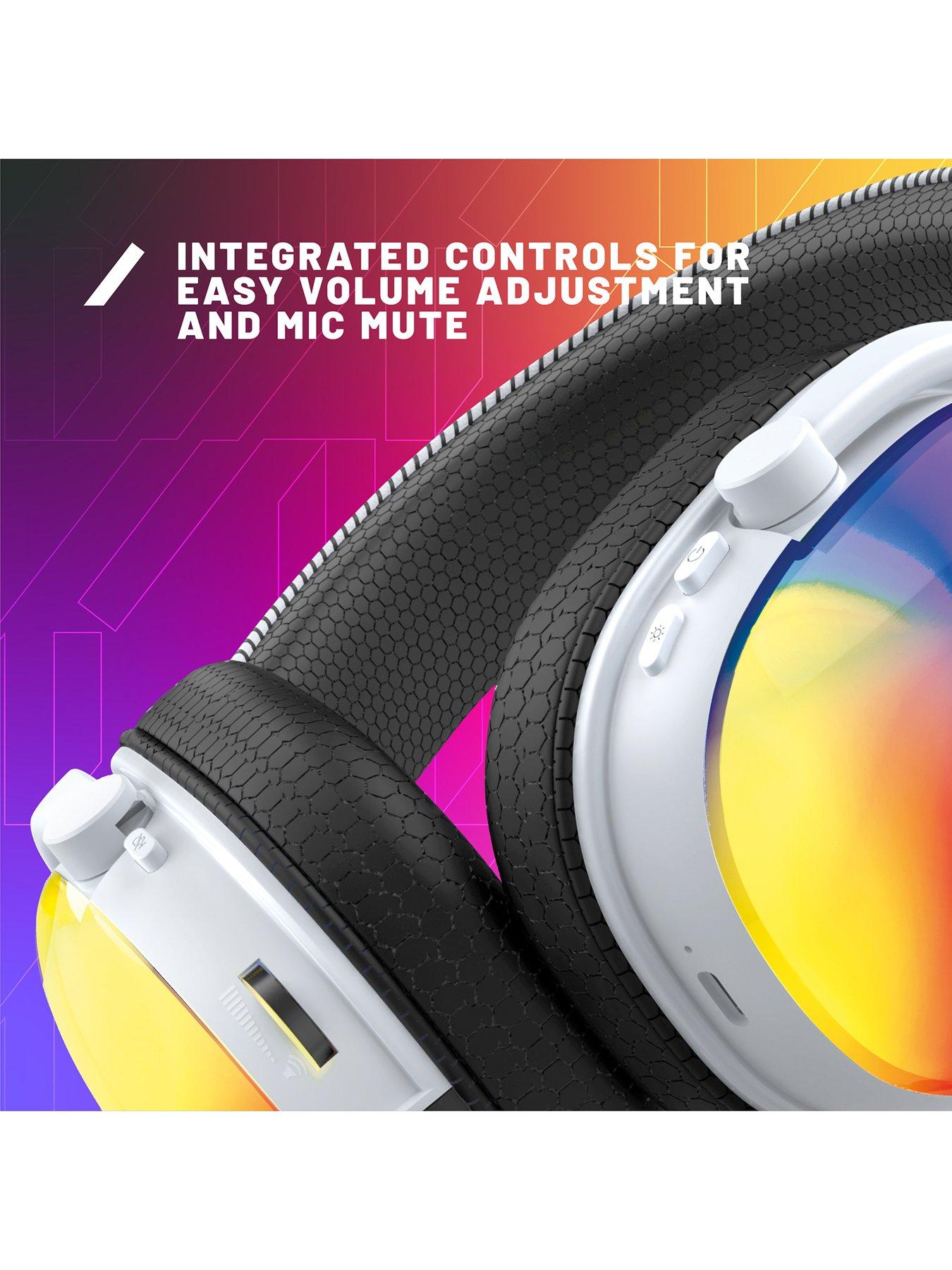 Image 6 of 8 of Stealth RADAR Gaming Headset - Glow White