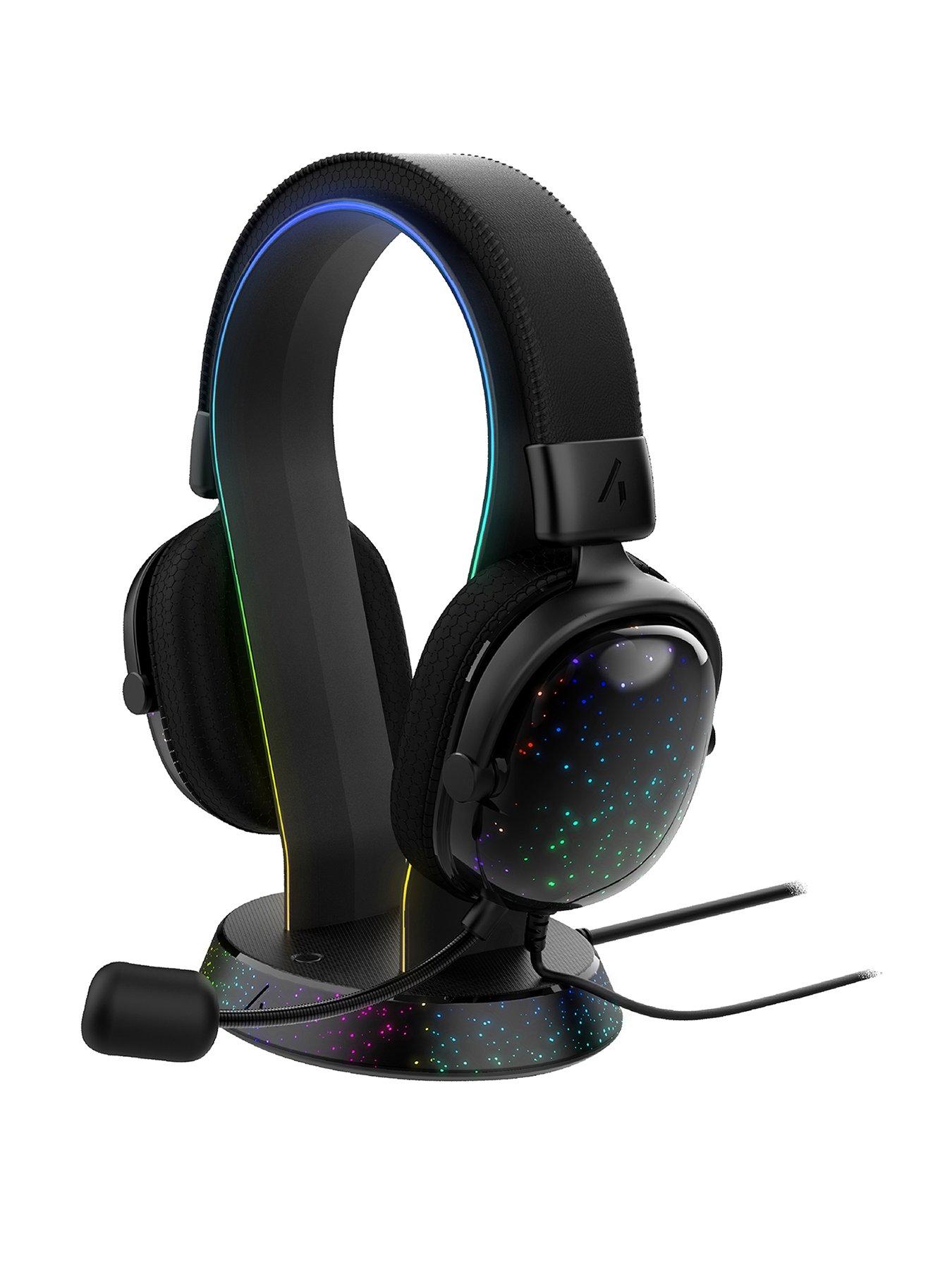 Stealth RADAR Light Up Headset  &  Stand Bundle - Night Sky