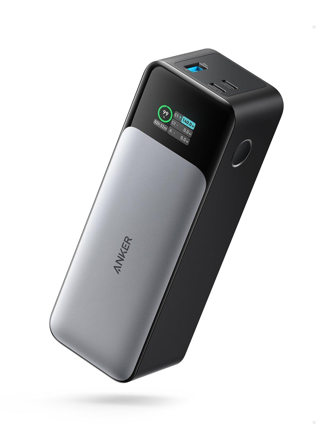 Anker 737 Power Bank (PowerCore 24,000mAh), Black