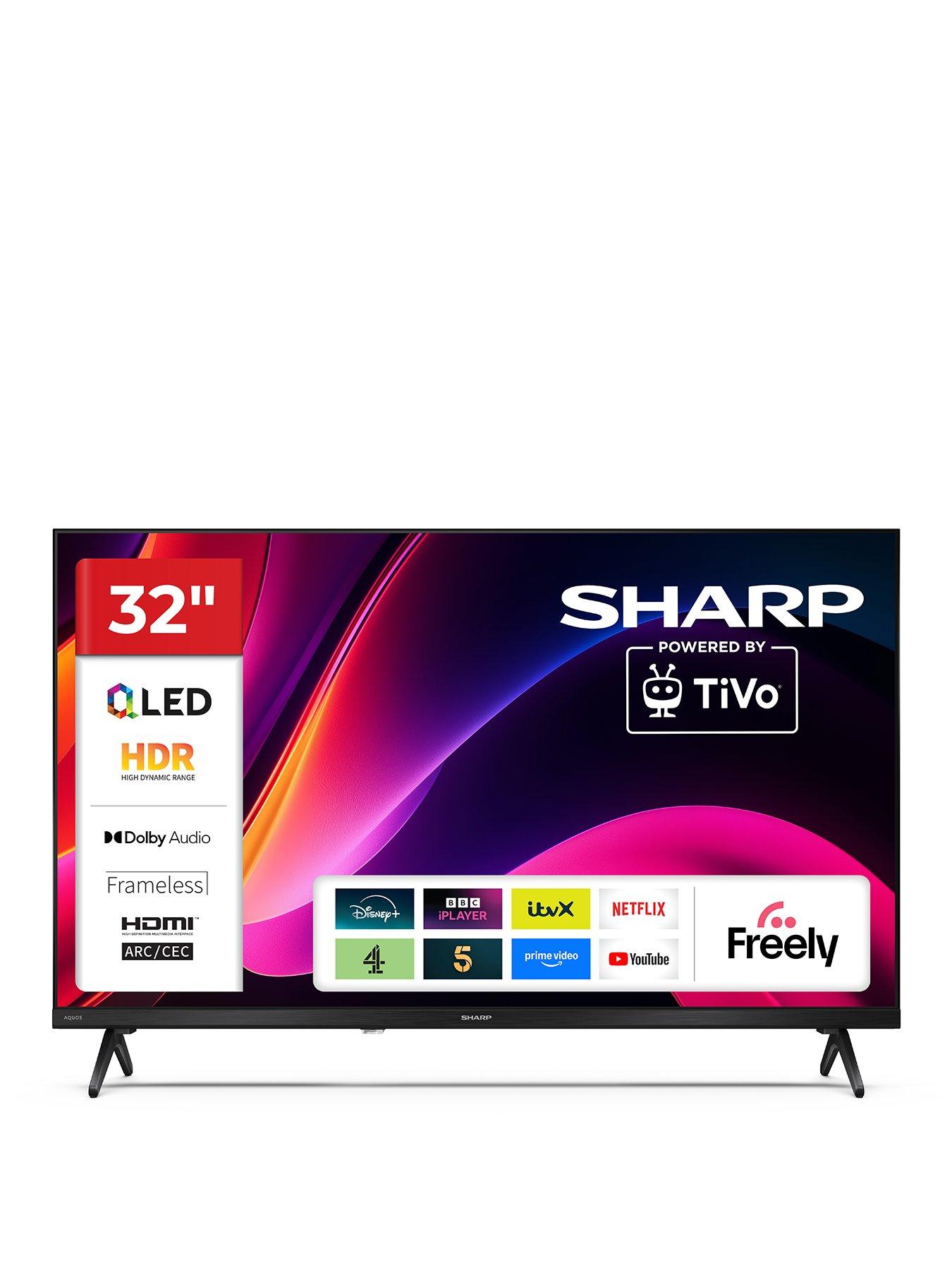 Sharp 32" HDR QLED Smart TV with Freely - 1T-C32HE3245KB