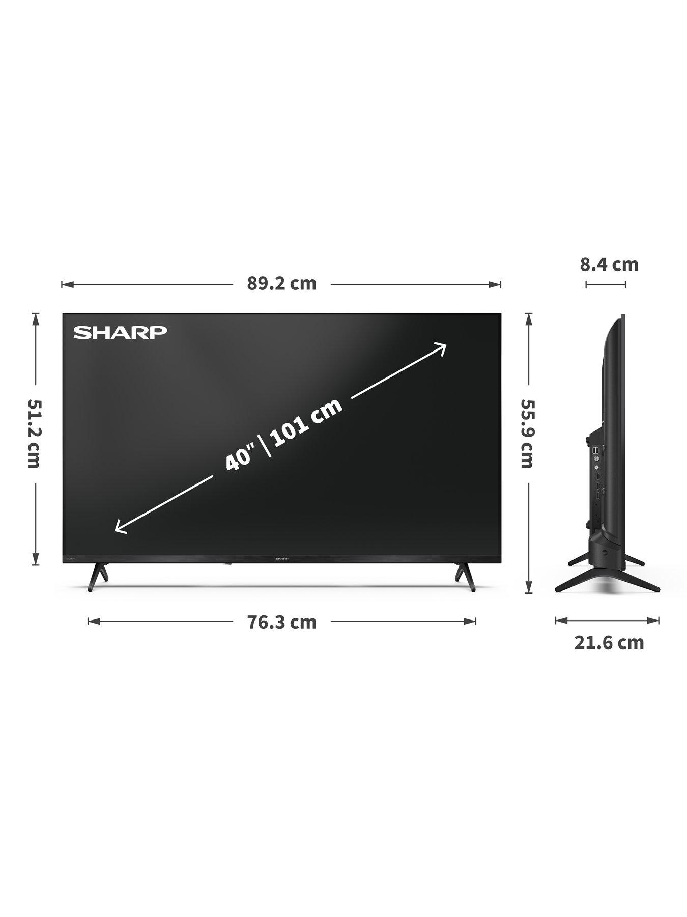 Image 7 of 7 of Sharp HE3245K 40-inch Full HD QLED Smart TV HDR10 LED with Freely- 2T-C40HE3245KB