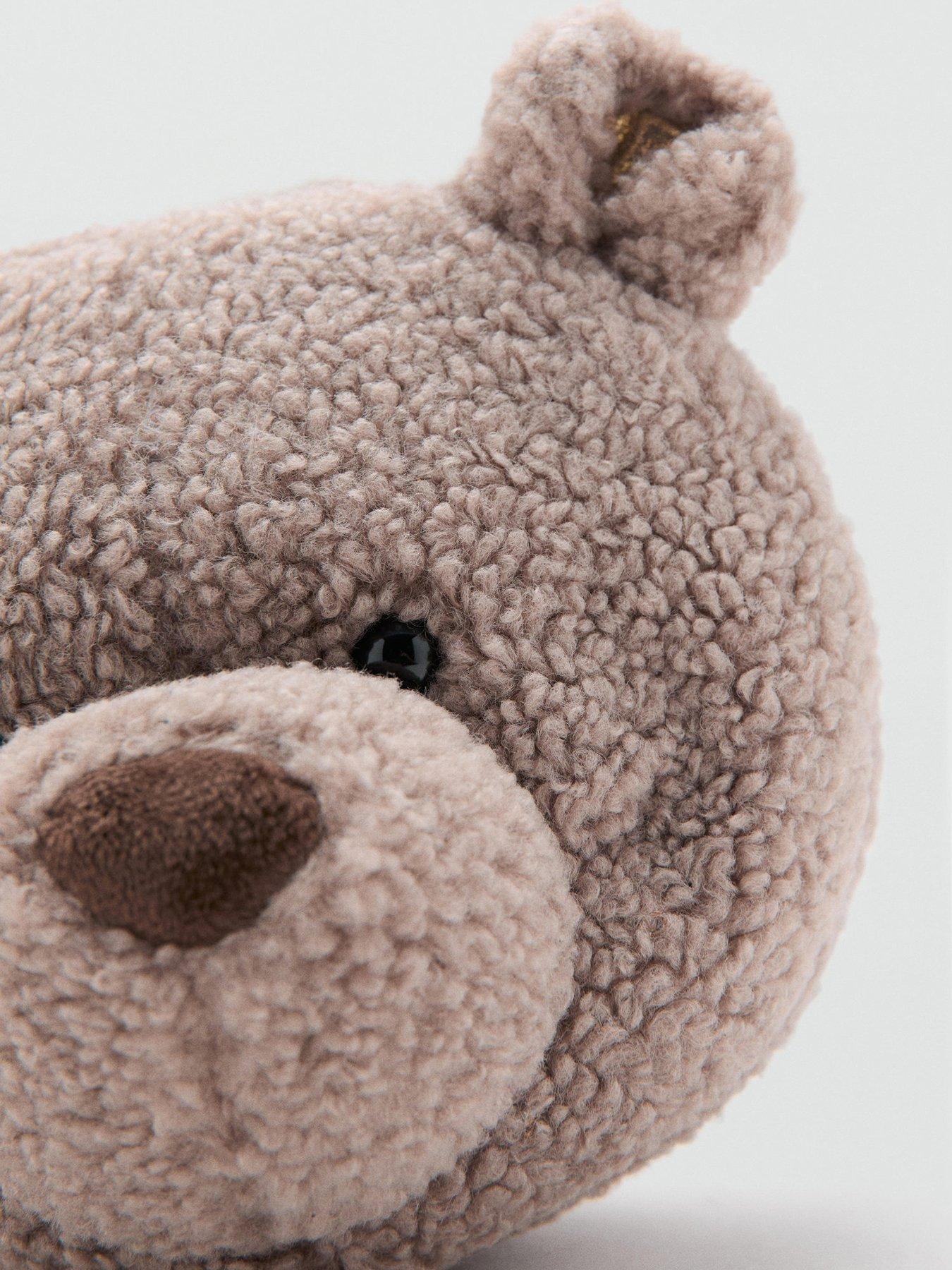 Image 3 of 4 of Mango Younger Girls Novelty Bear Bag - Brown