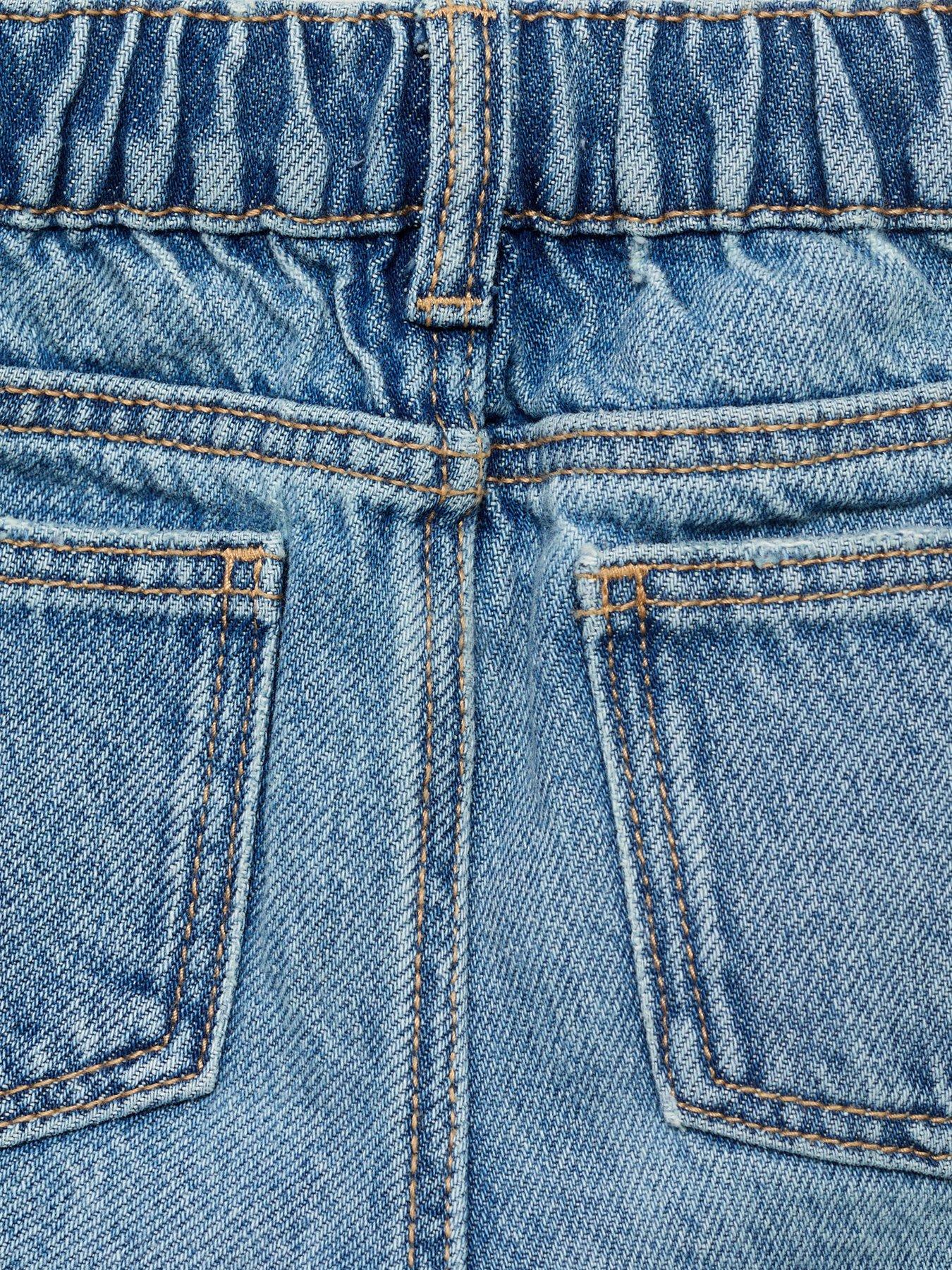 Image 5 of 5 of Mango Younger Girls Culotte Jeans - Blue