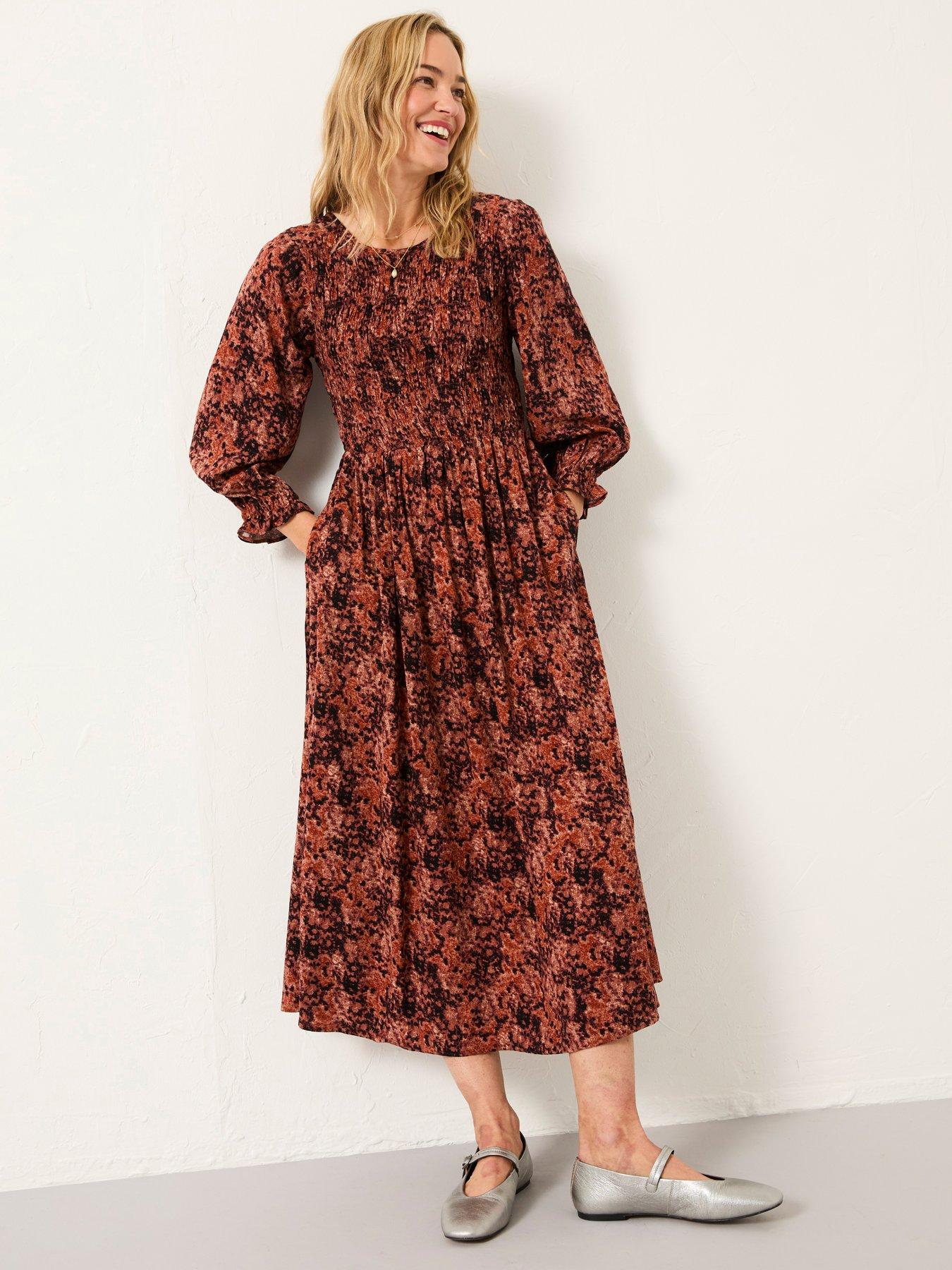 FatFace Mabel Vintage Midi - Dusky Purple