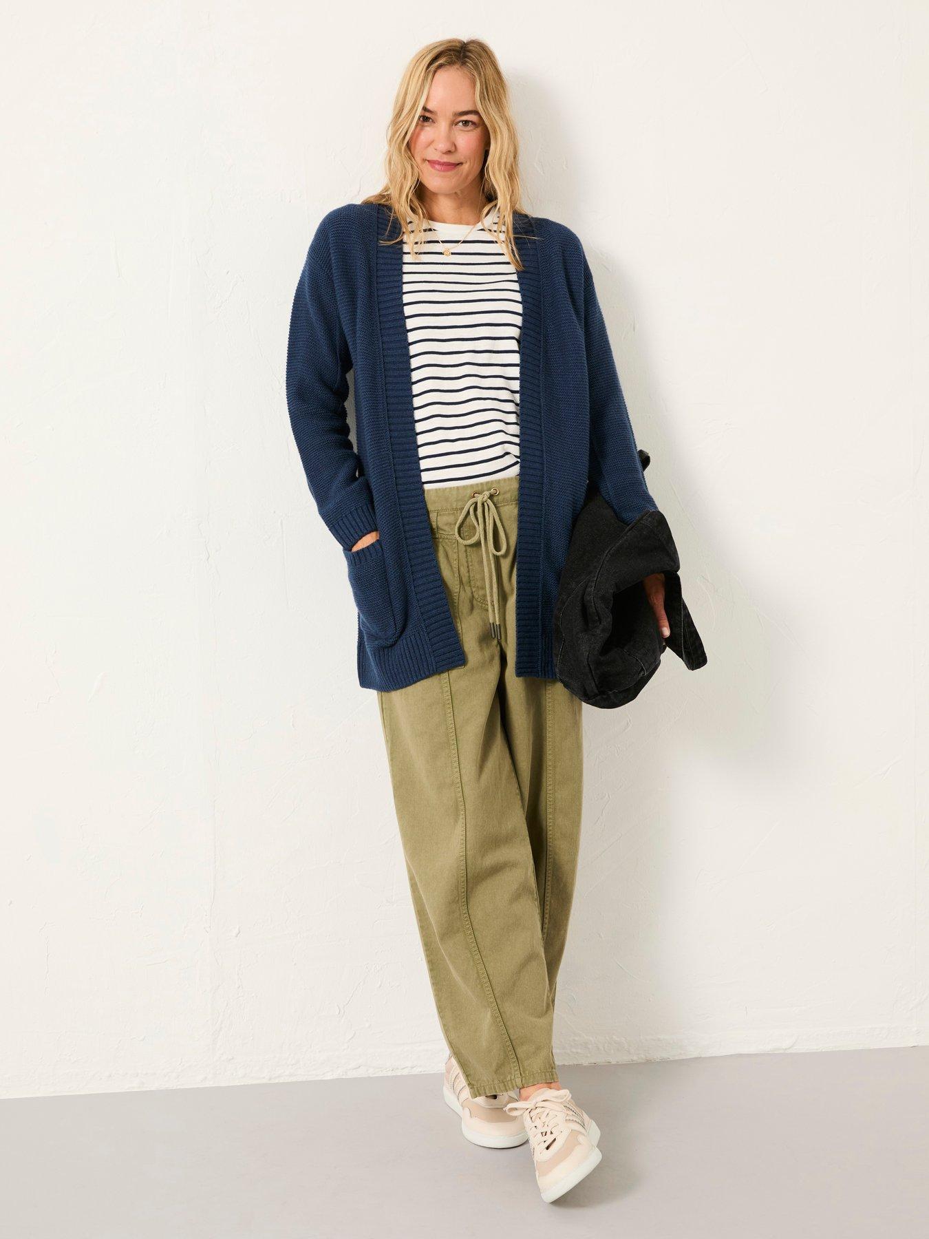 Image 3 of 6 of FatFace Harriet Cardigan - Navy