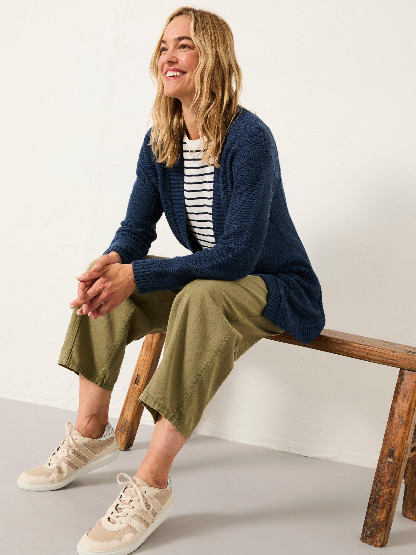 Image 5 of 6 of FatFace Harriet Cardigan - Navy