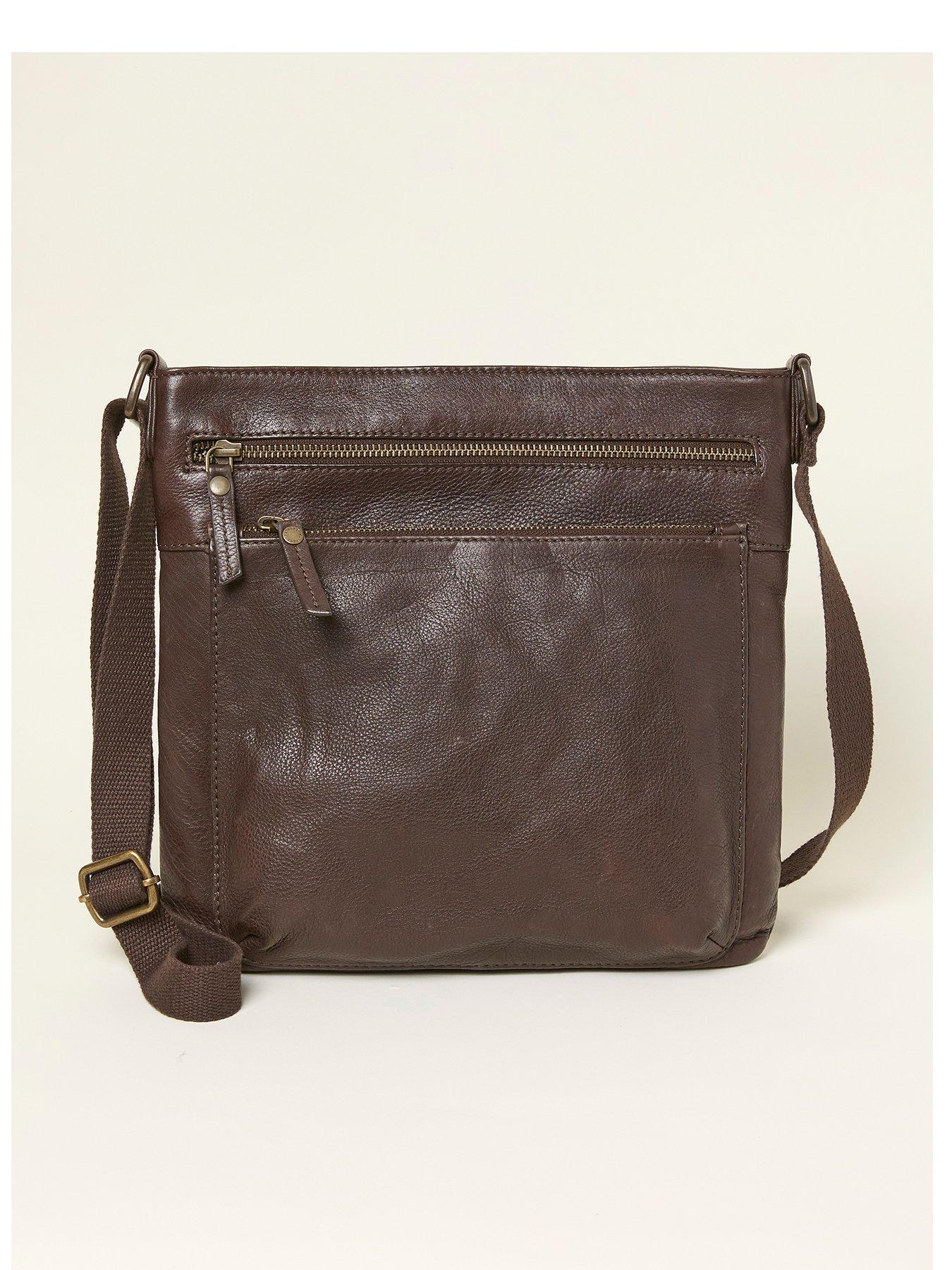 FatFace Allie Crossbody Bag - Chocolate Brown