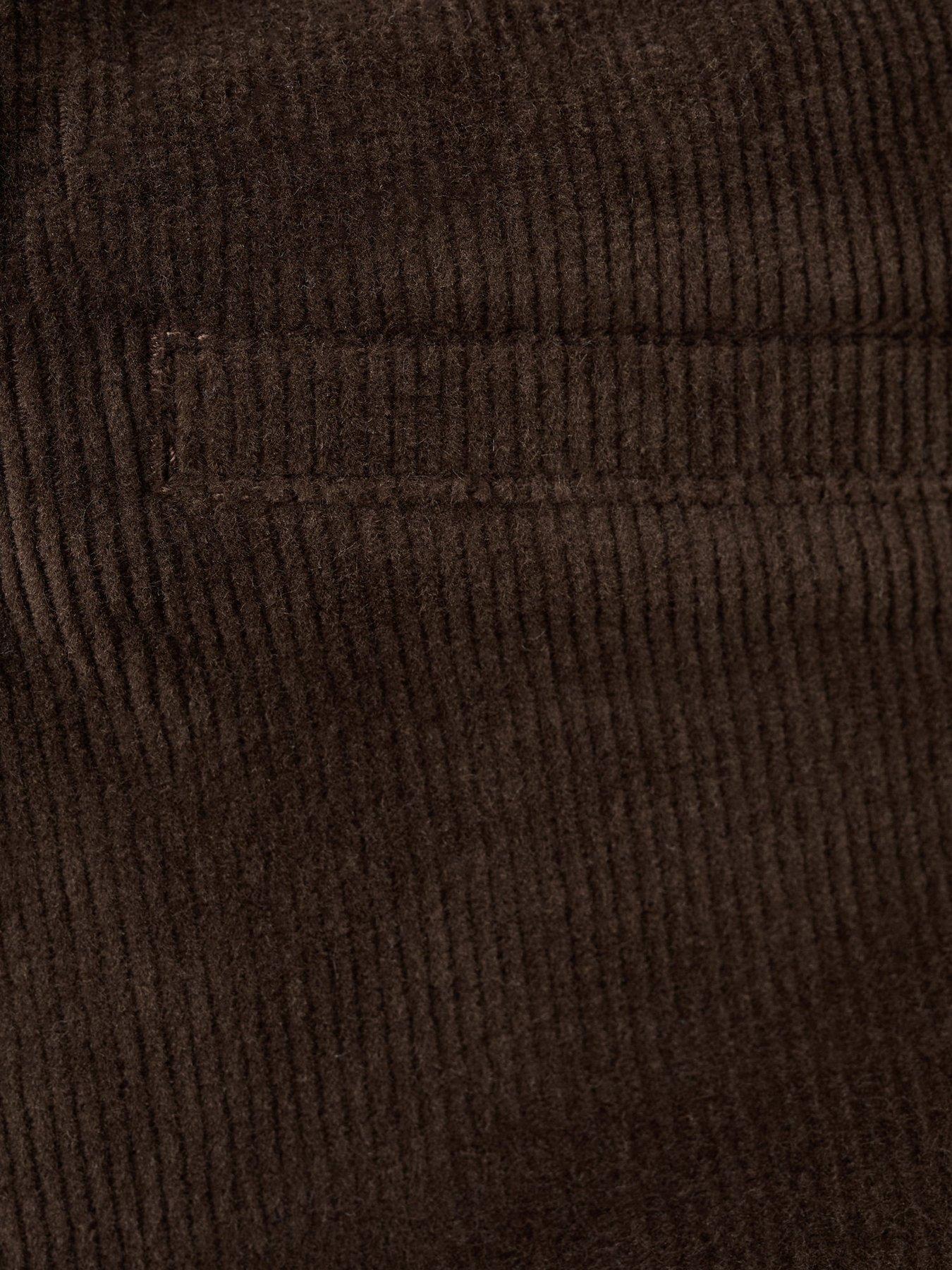 Image 4 of 5 of Mango Boys Cord Trousers - Brown