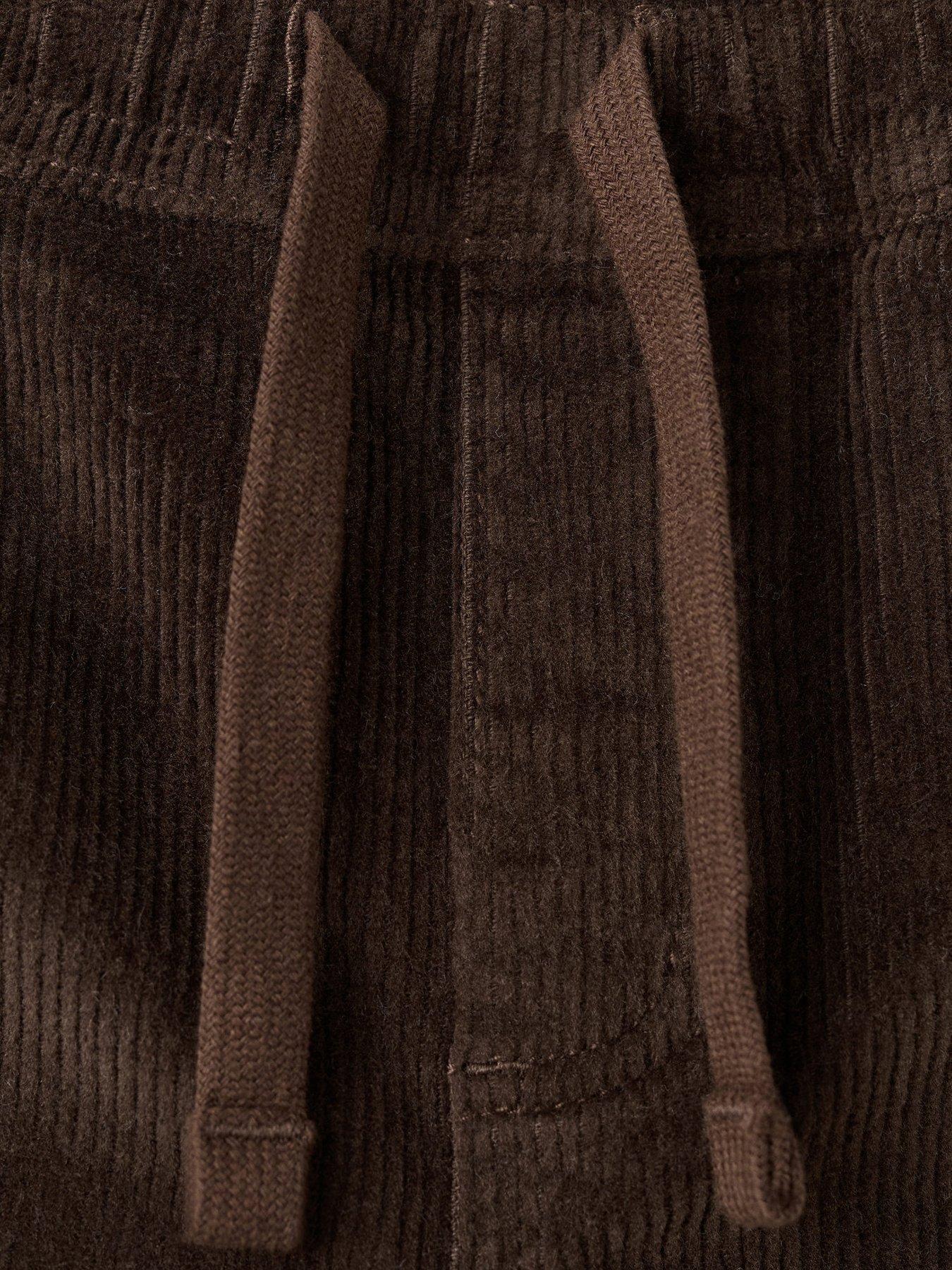 Image 5 of 5 of Mango Boys Cord Trousers - Brown