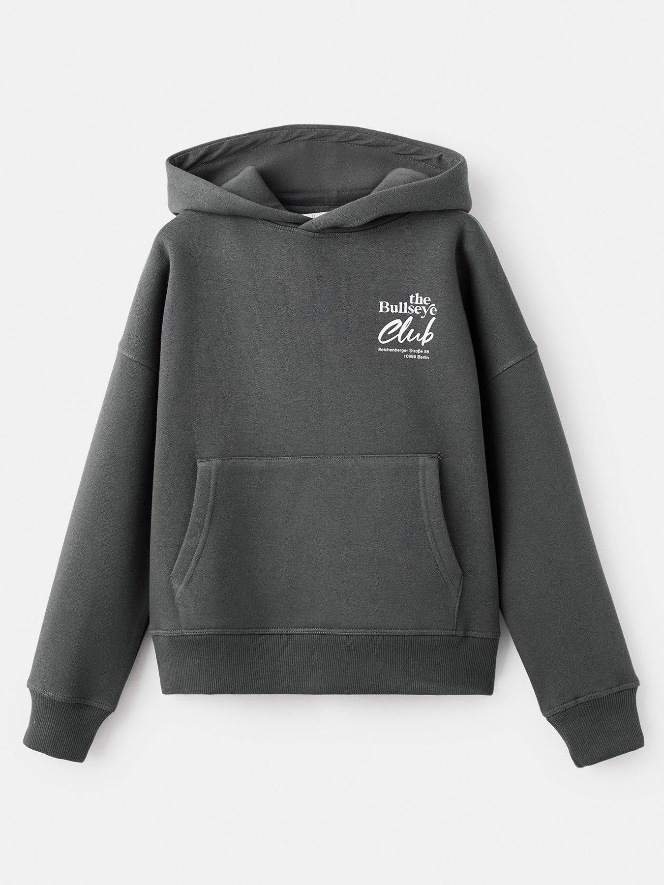 Mango Boys Darts Hoody - Dark Grey